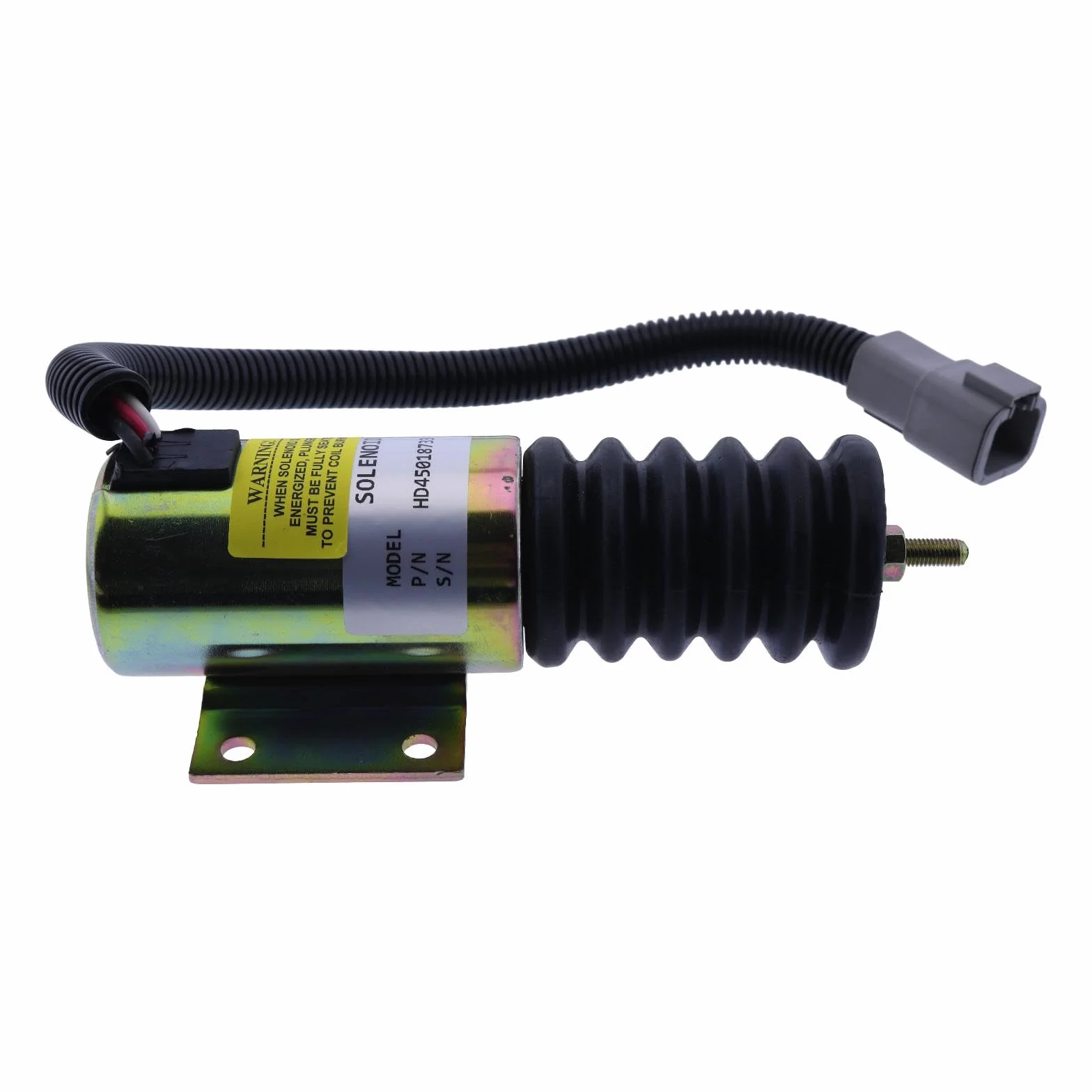 12V Pull Solenoid P613-A1V12 P613A1V12 compatible with Trombetta Engine Throttle Continuou Duty 3 Terminal