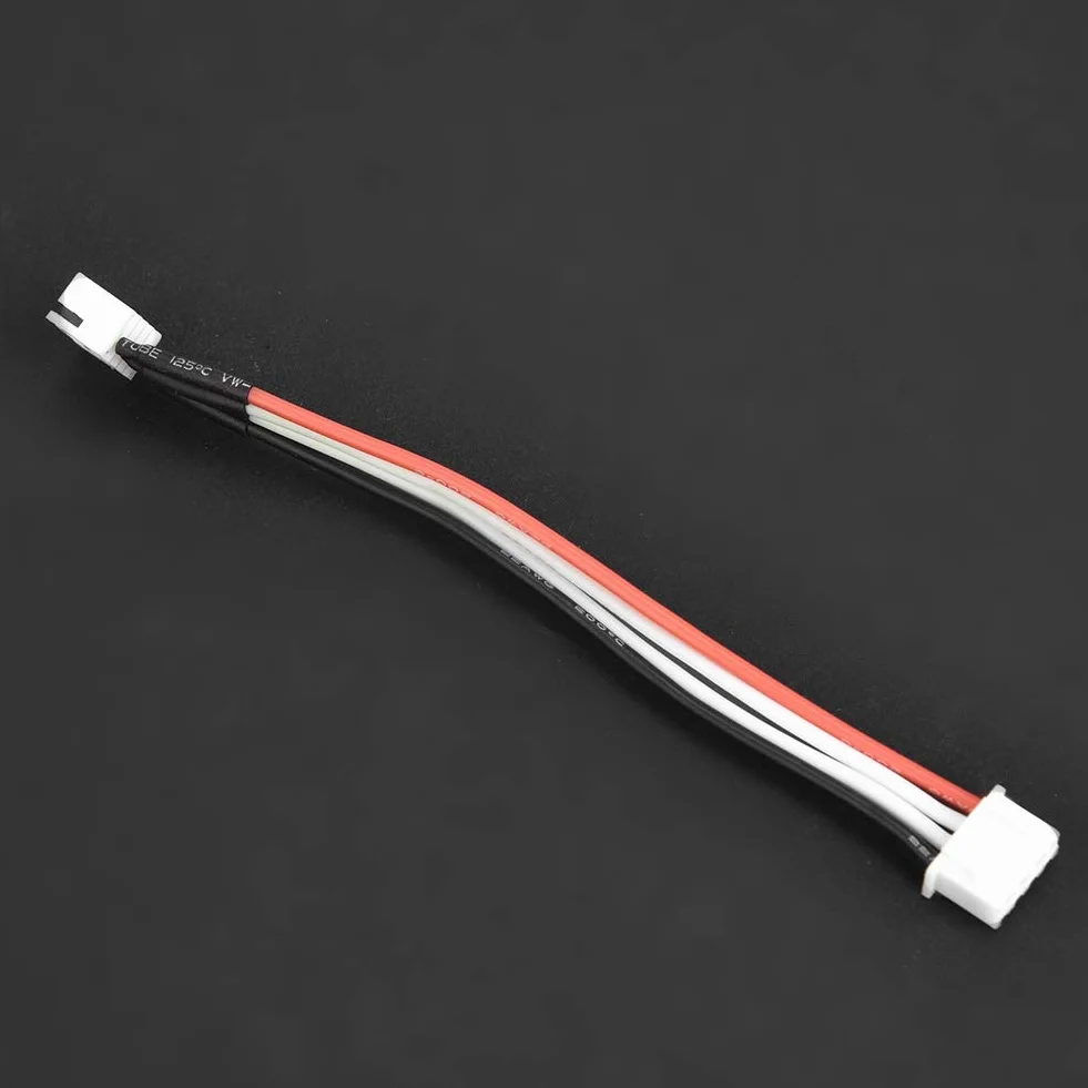 Kabel ładowarki balansera LiPo, 2S 3S 4S 6S Ładowarka równoważąca przewód/wtyczka 22AWG 100mm kabel balansera złącze ładowarki (3S)
