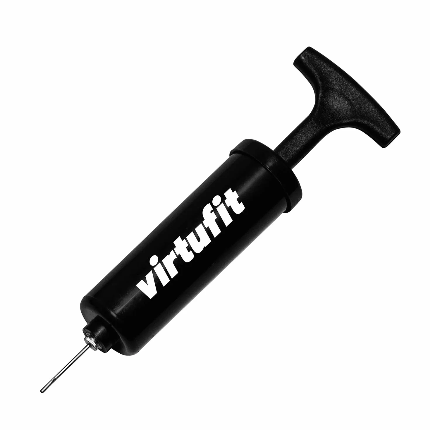 VirtuFit Pro Mini deska do koszykówki z 2 piłkami i pompką, czarna