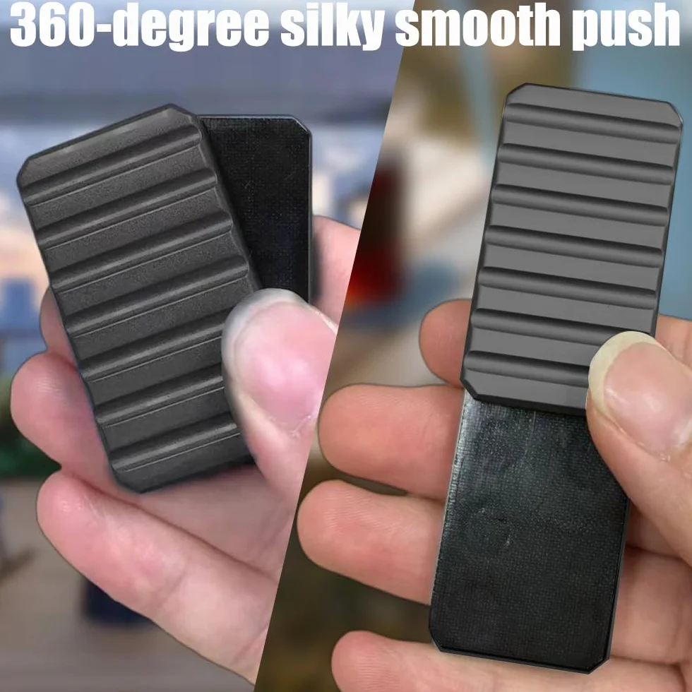 OBEST Metal Poker Fidget Slider, Zabawka Slider Shaker, Metal Poker Push Card Fidget Slider, Anti-Stress dla dorosłych Lęk Magnetyczny Haptic na stres lękowy
