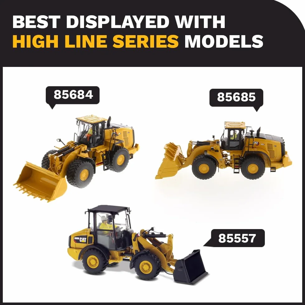Diecast Masters 85686 - Ładowarka kołowa Caterpillar, Next Gen Cat 966, skala 1:50, ok. 6,6 x 7,3 x 18,2 cm, od 14 lat