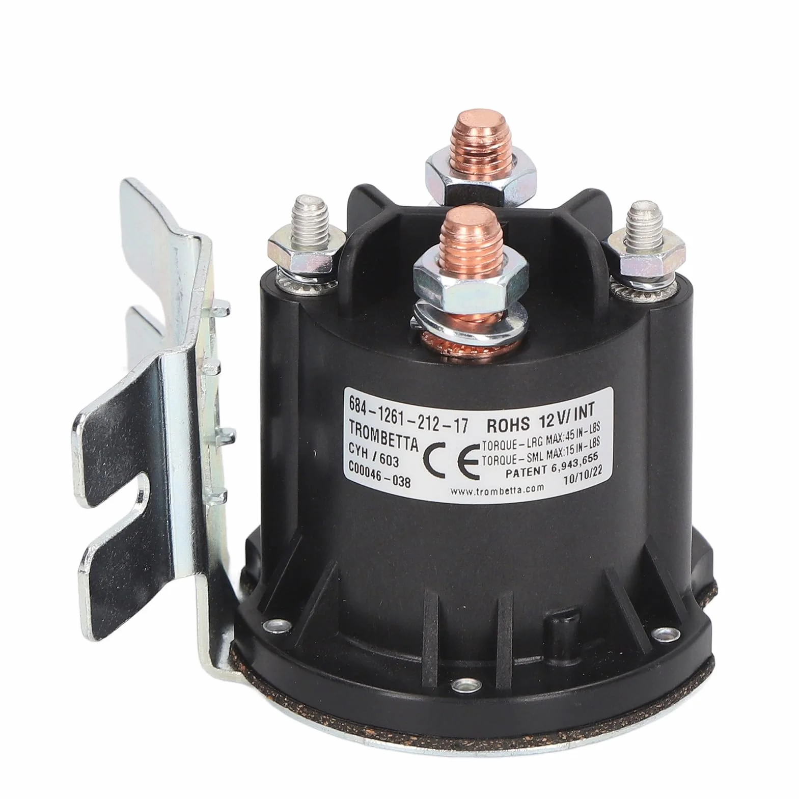 Stycznik Silnika Pompy, Elektryczna Pompa Stycznik Prądu Stałego Wrażliwy na małą Moc 684 1261 212 17 Zamiennik do Wózka Widłowego TROMBETTA DC12V