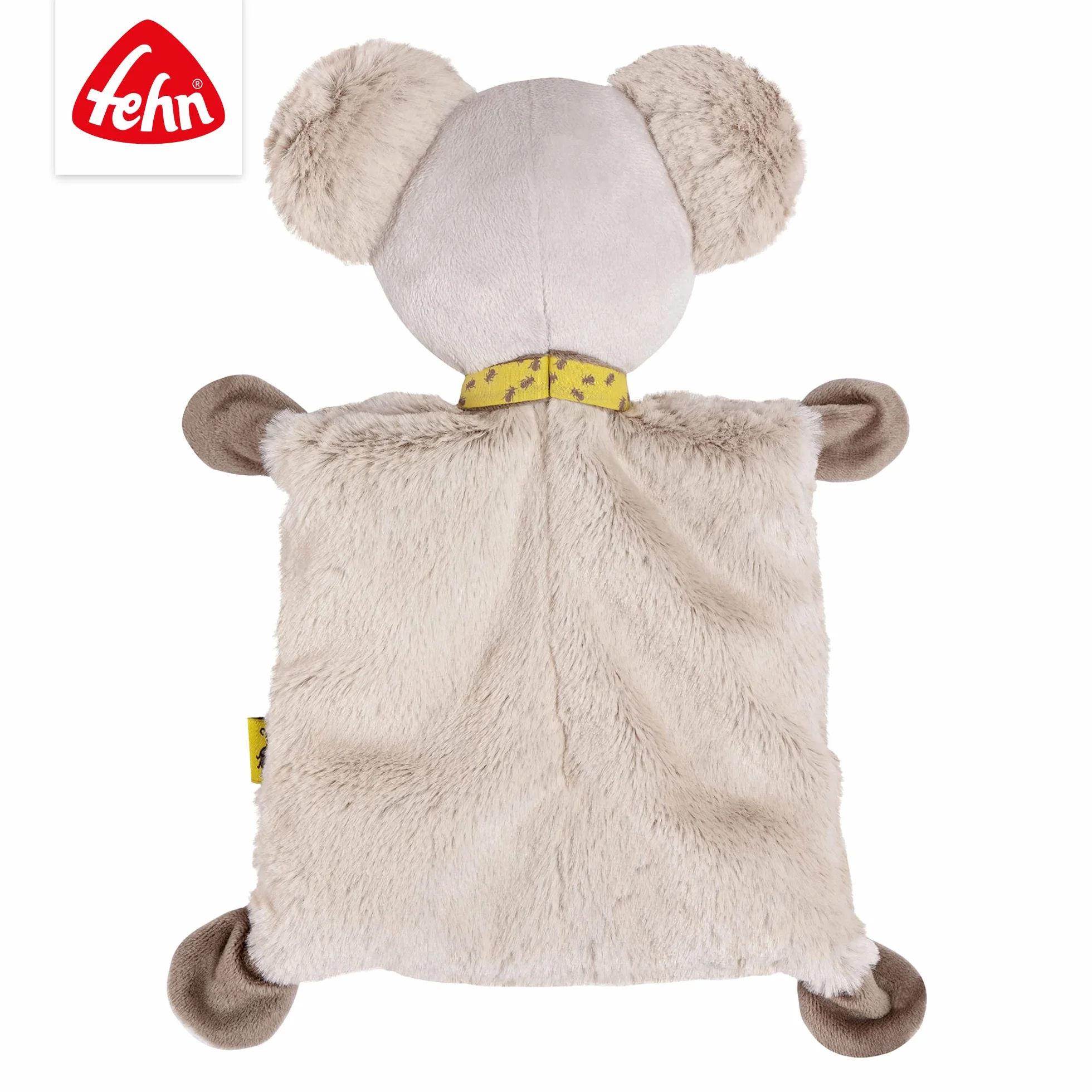 Fehn Schmusetuch Baby Schnuffeltuch mit Koala Köpfchen - Kuscheltuch für Neugeborene - Kuscheltier Spielzeug Stofftier - Plüschtier Stofftuch zum Kuscheln für Babys und Kleinkinder ab 0+ Monaten