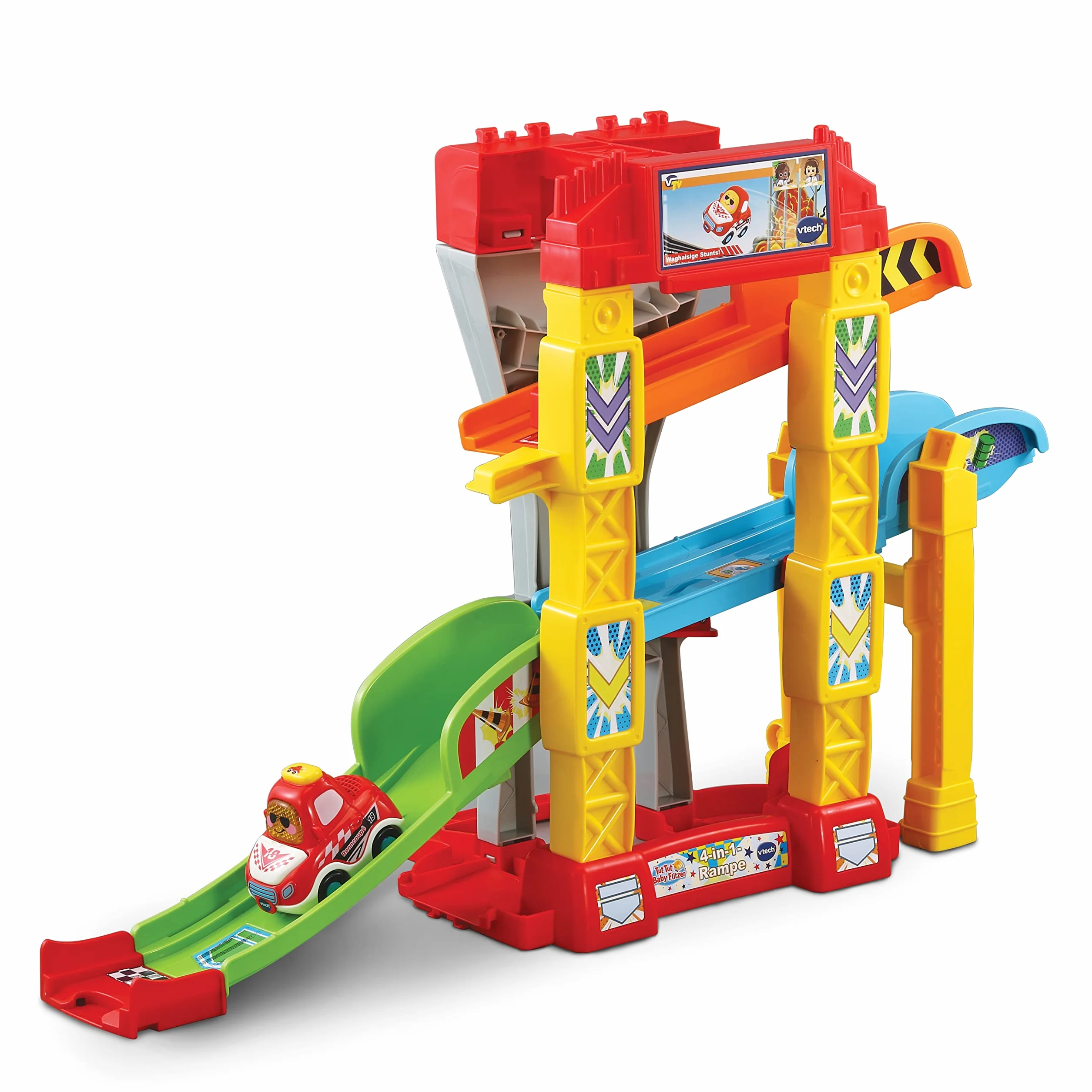 Tut Tut Baby Flitzer - rampa 4 w 1