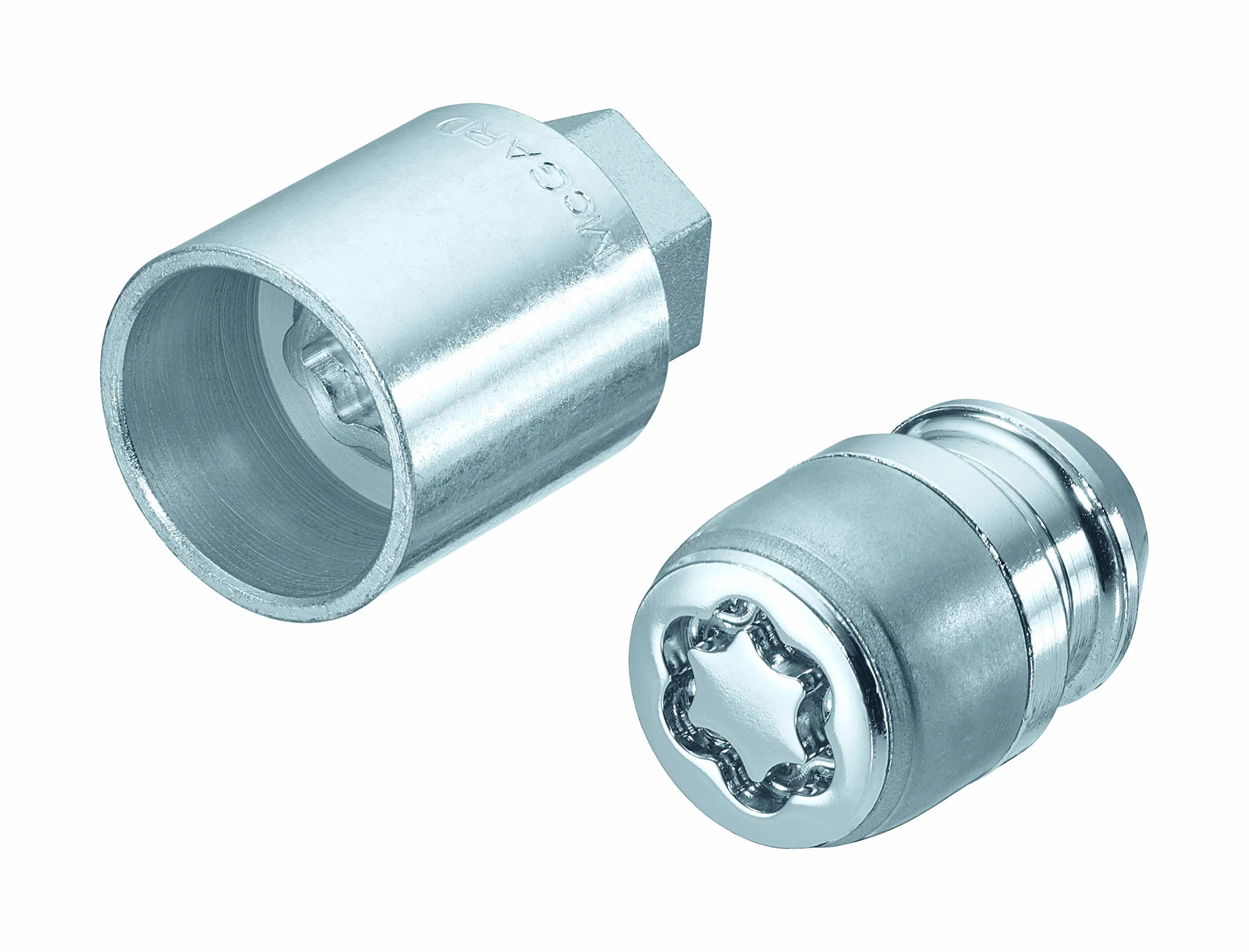 24157SL nakrętki zabezpieczające koła SL (Ultra High Security) M12x.1.5, stożkowe, długość całkowita 32,5 mm, SW19, średnica klucza 28,8 mm
