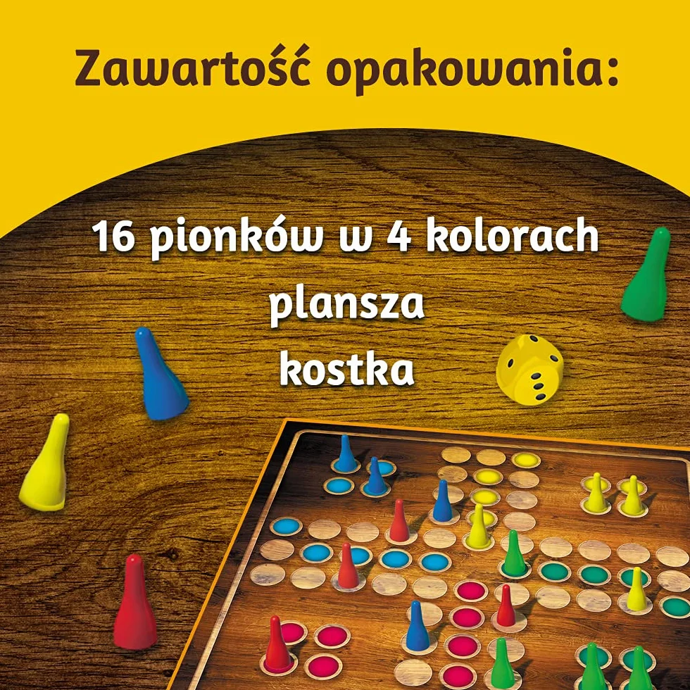 Trefl Chińczyk Gra Planszowa dla Dzieci od 6 lat