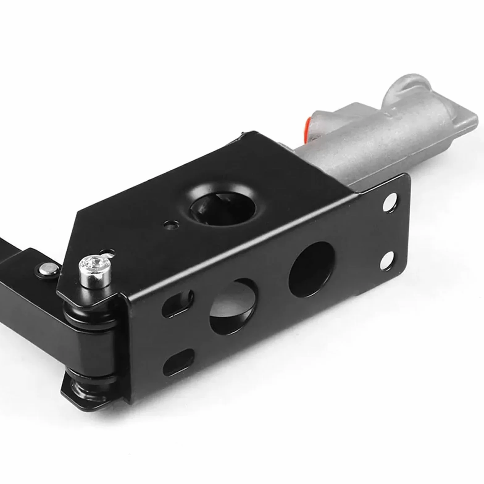 Dźwignia Hamulca Ręcznego płyta do hamulca ręczne Dźwignia hamulca ręcznego Drift E Brake Aluminium 63 cm Uniwersalny długi hamulec ręczny do samochodu Honda Hydrauliczny hamulec ręczny(Black)