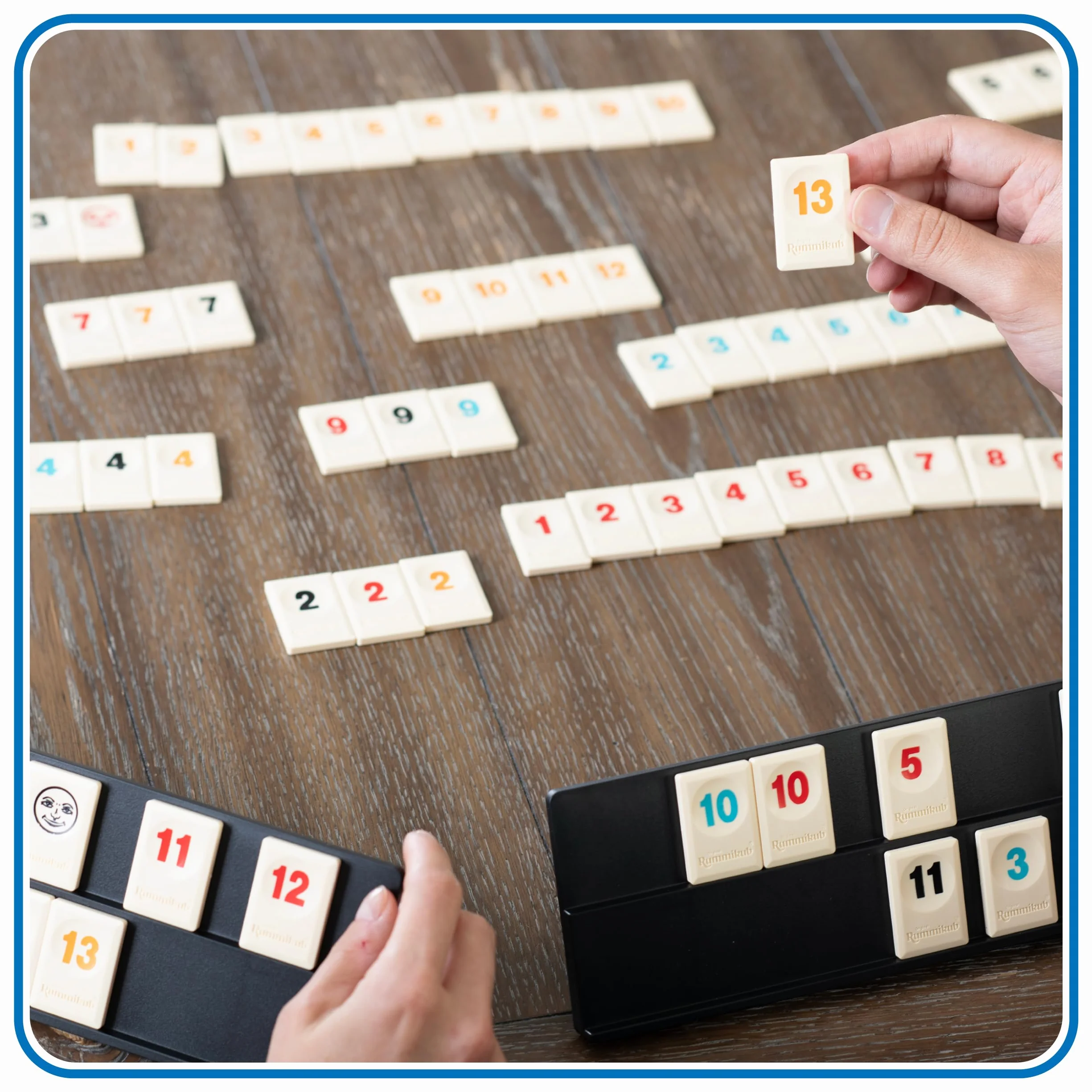 Rummikub Oryginal 6 graczy, wielokolorowe (Goliath 50412)