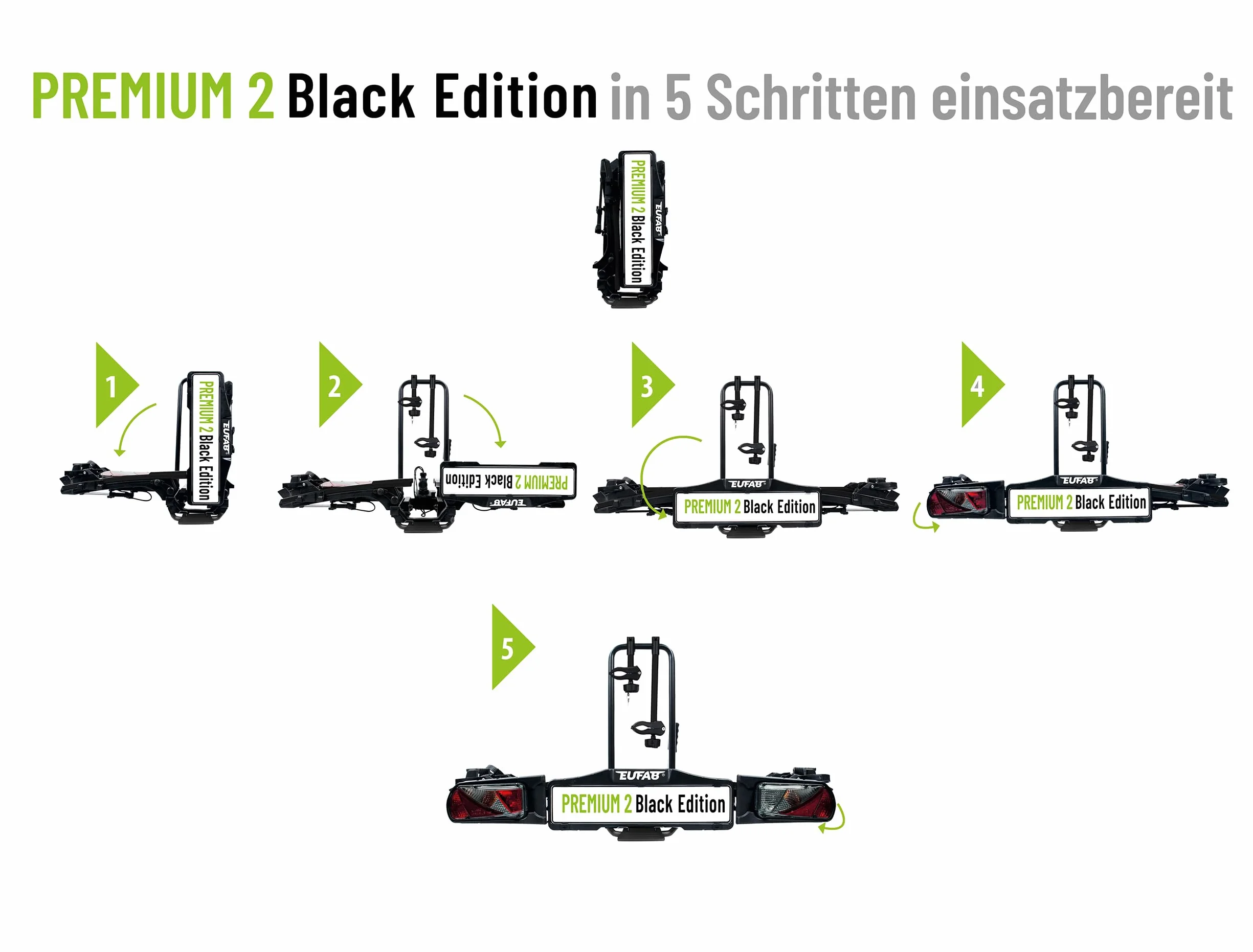 Bagażnik rowerowy Premium II Black Edition