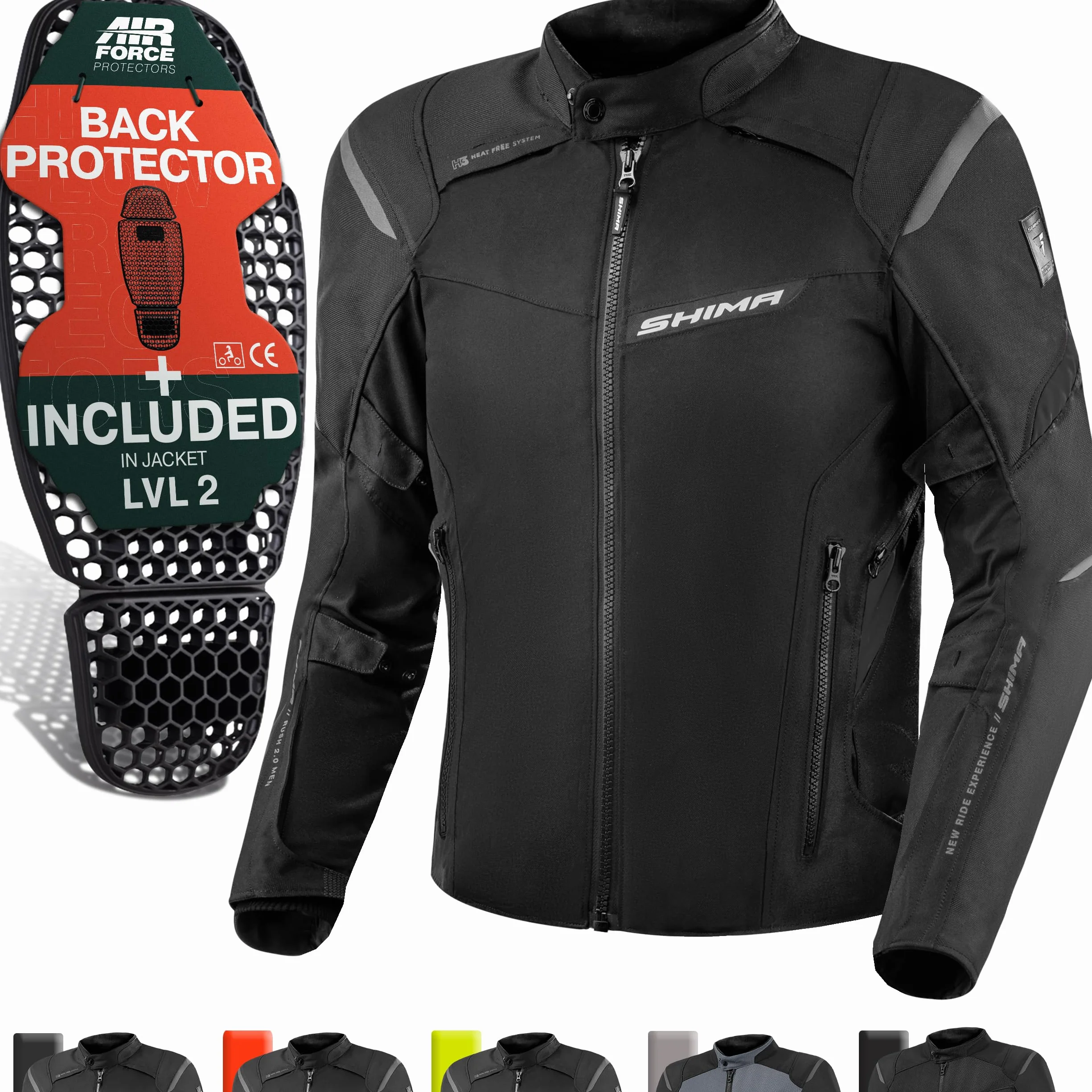 SHIMA Kombinezon motocyklowy Uniseks Rush 2.0