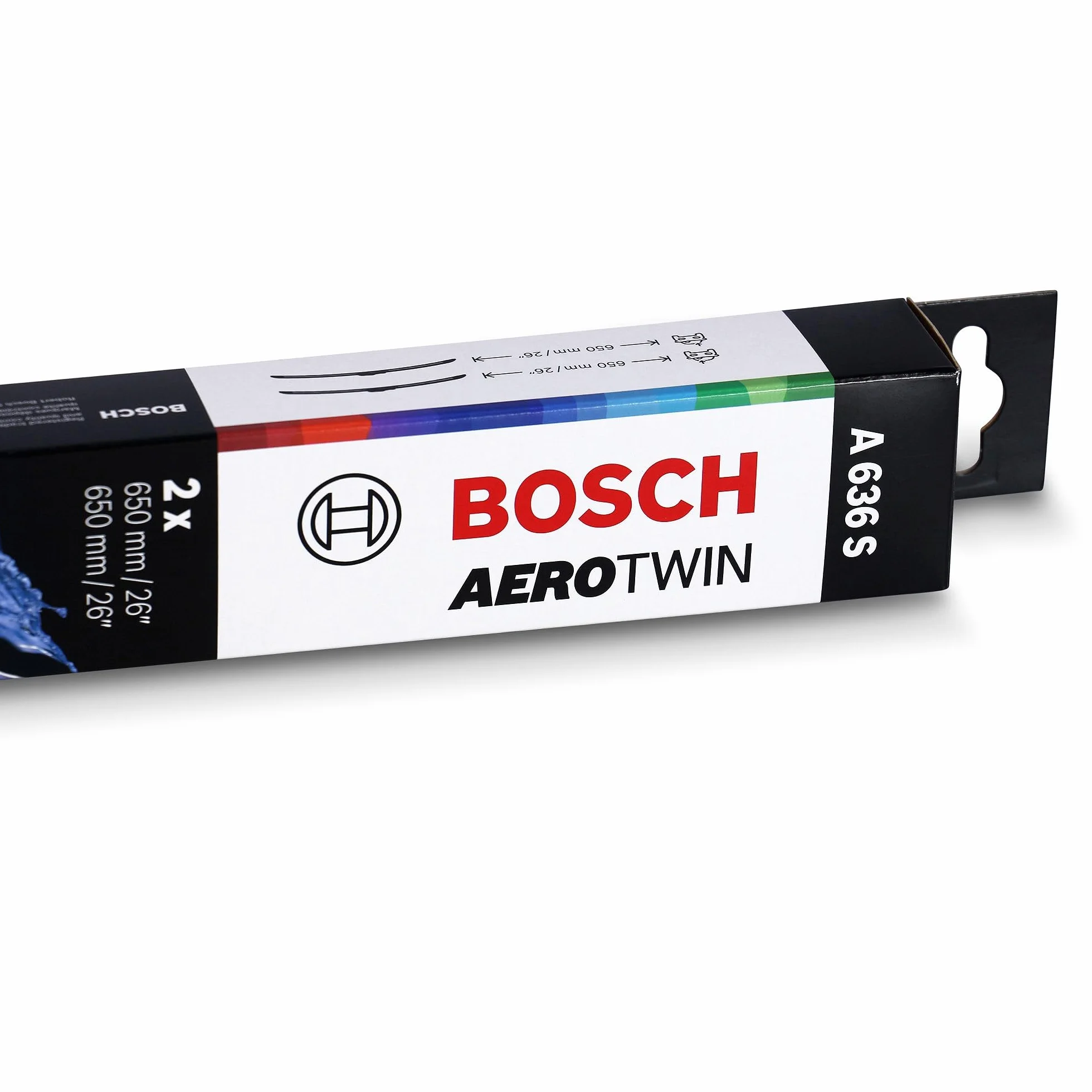 Bosch Pióro Wycieraczki 650 mm Czarny