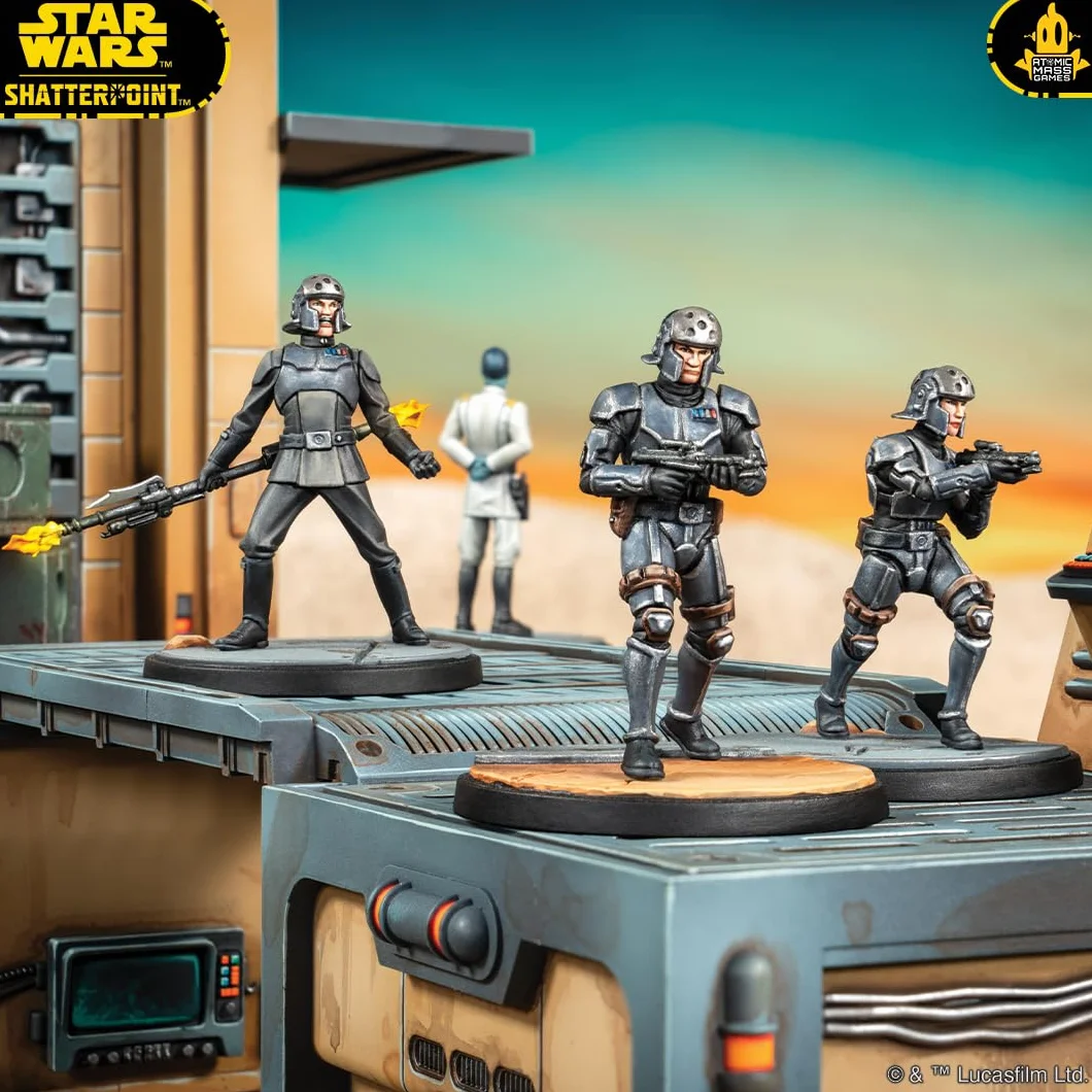 Gwiezdne wojny: Shatterpoint - Not Accepting Surrenders Squad (Spiel-Zubehör): Zum Spielen wird ein Grundspiel von Star Wars: Shatterpoint benötig