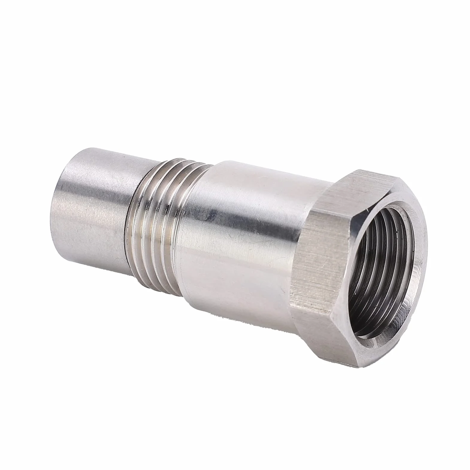 Adapter Dystansowy Czujnika Tlenu M18 x 1,5 Stal Nierdzewna O2 Czopowy Konwerter Katalityczny