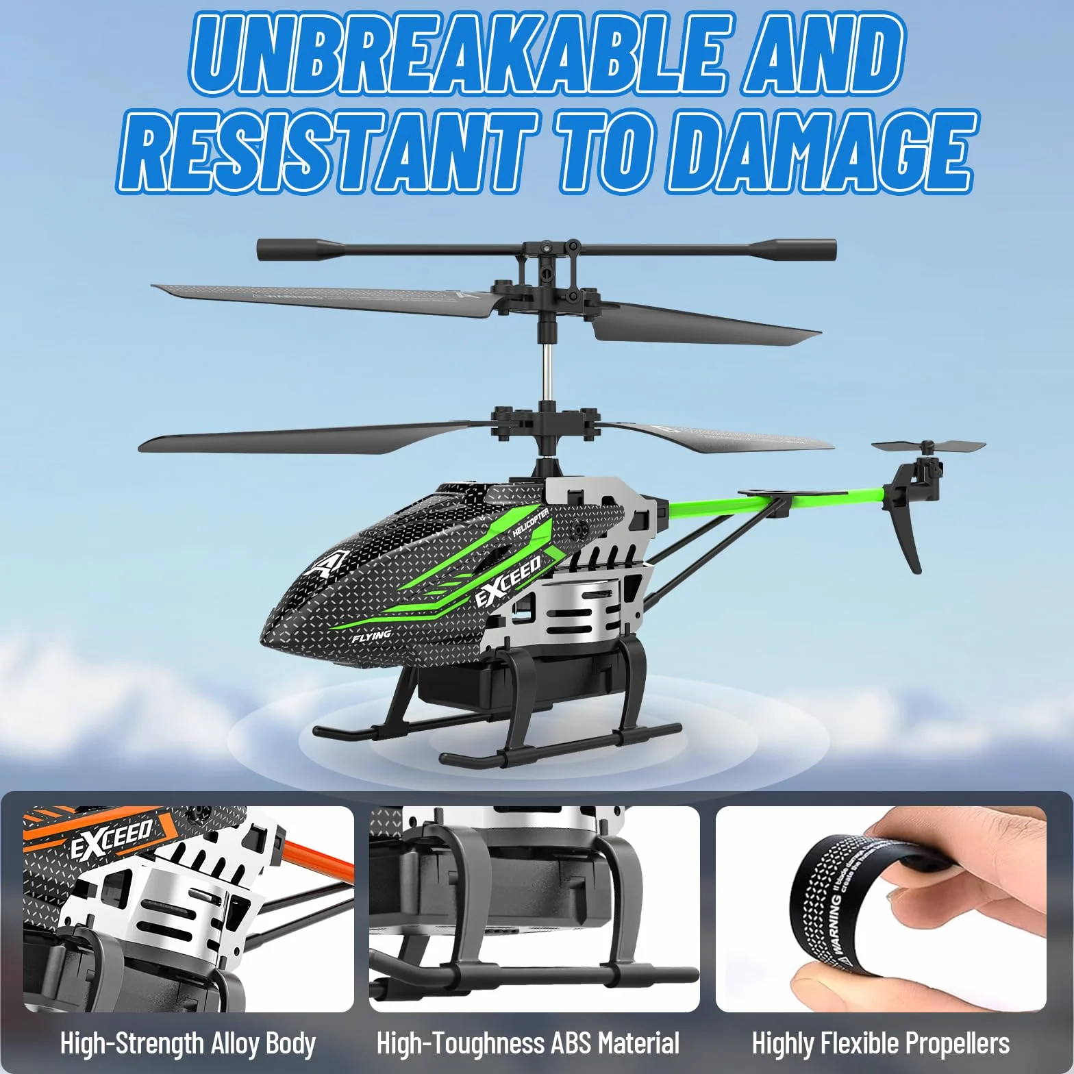 Zdalnie sterowany helikopter