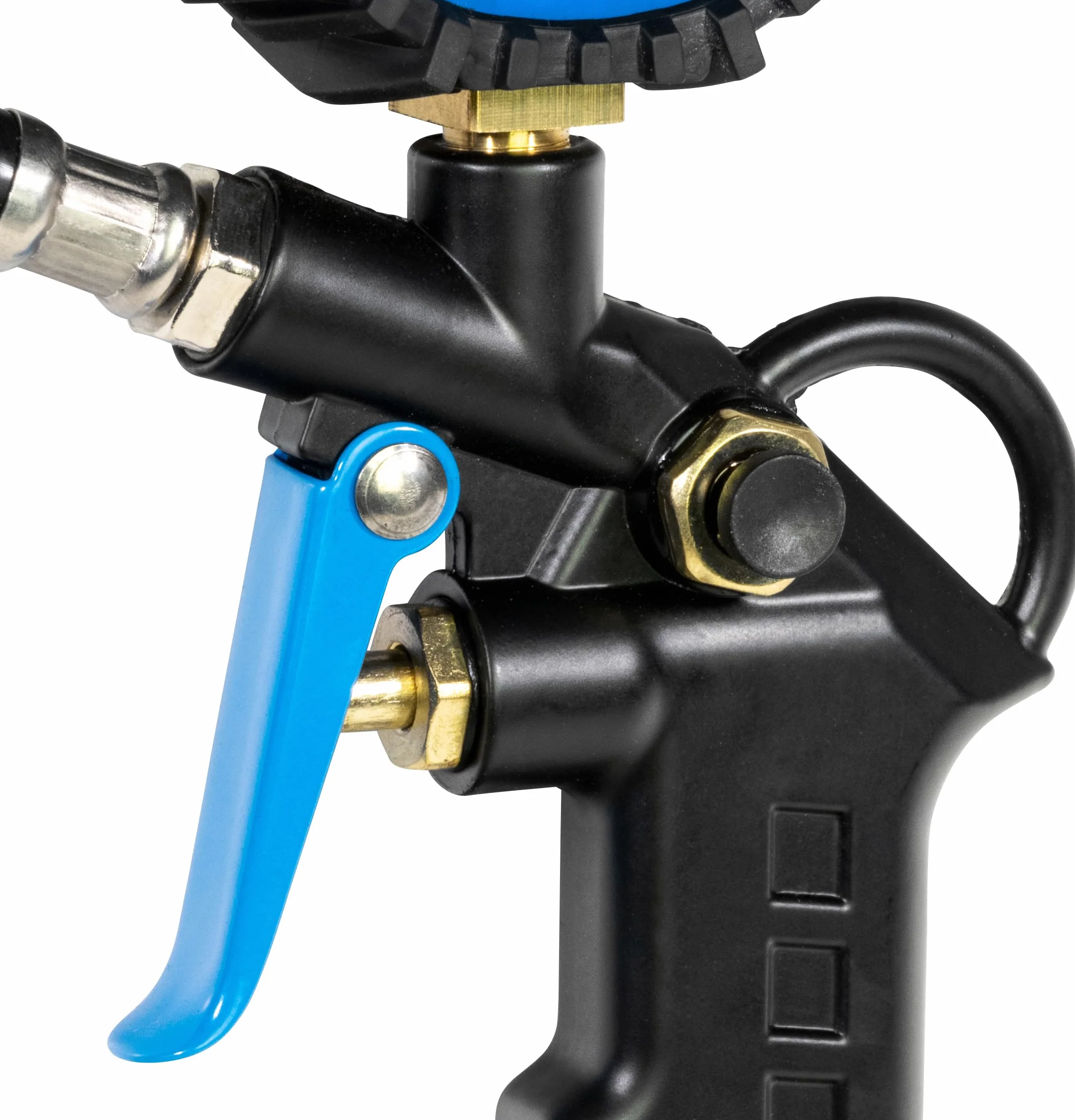 Güde Cyfrowa sprężarka do opon 11 E (ciśnienie robocze maks. 7 bar, 4-cyfrowy wyświetlacz w barach, psi, kPa, kgf/cm², automatyczne wyłączanie, złączka przyłączeniowa, zawór spustowy powietrza