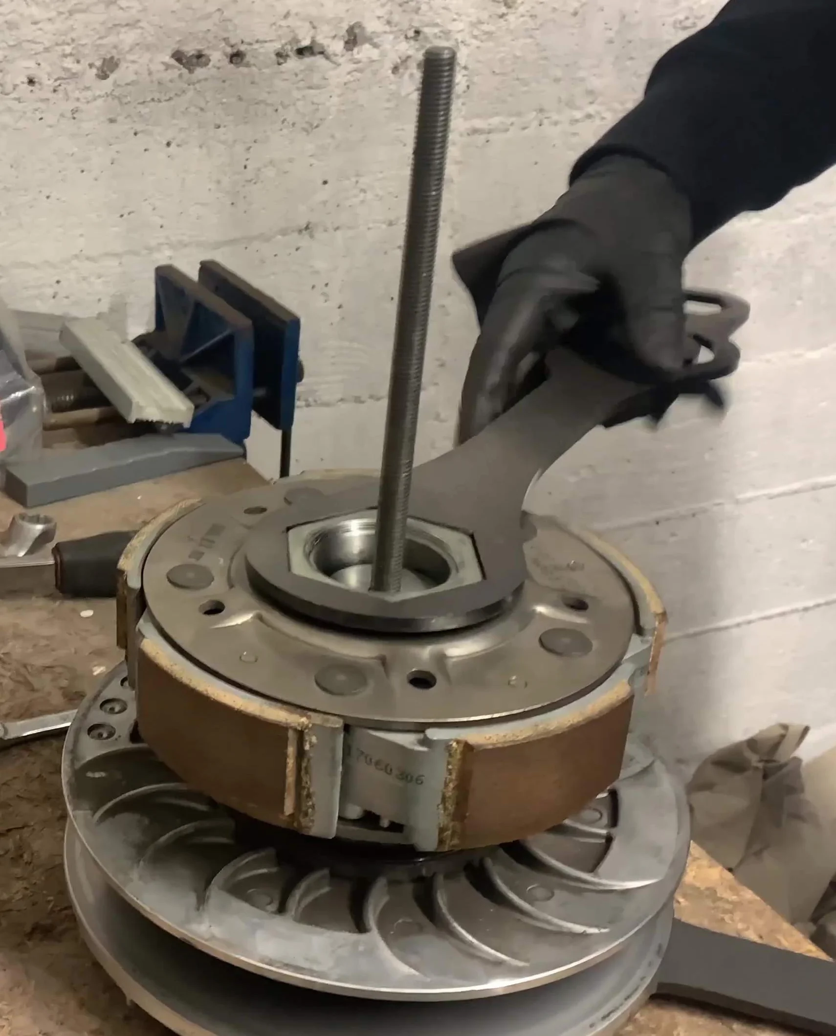 Easyboost Klucze Blokada Wariatora Korektor momentu obrotowego Sprzęgło do BMW C600-C650 Niezbędne narzędzia do demontażu rolki wariatora pasek napędowy sprężyna centralna sprzęgła tylnego
