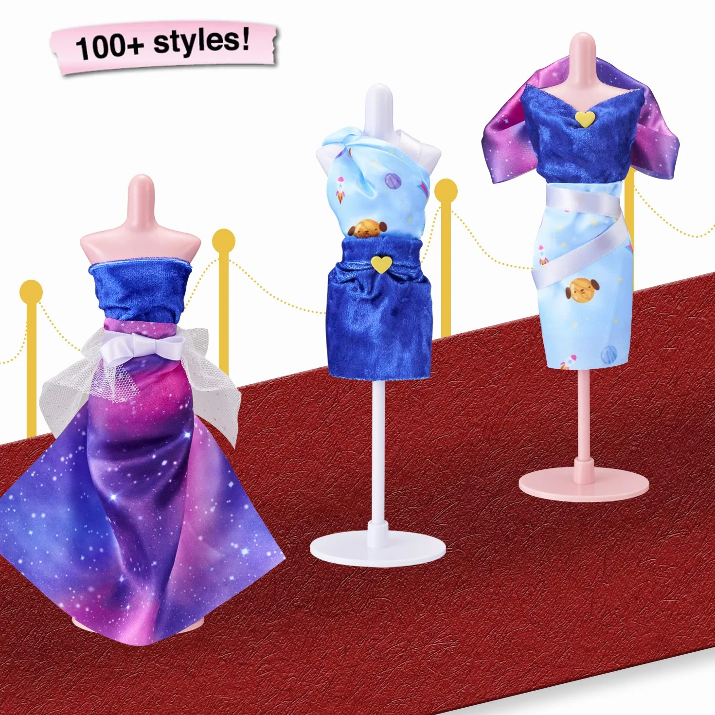 Bandai Harumika 40432 zestaw designerski Deluxe – motyw Cosmic Kawaii – zestaw do majsterkowania – stwórz własną modę bez igły i nici