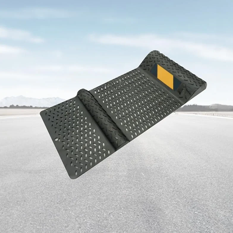 Ogranicznik Do Garażu Stoper Najazd Asystent Parkowania Odbojnik Klin 25 x 52,5 x 5,2 cm