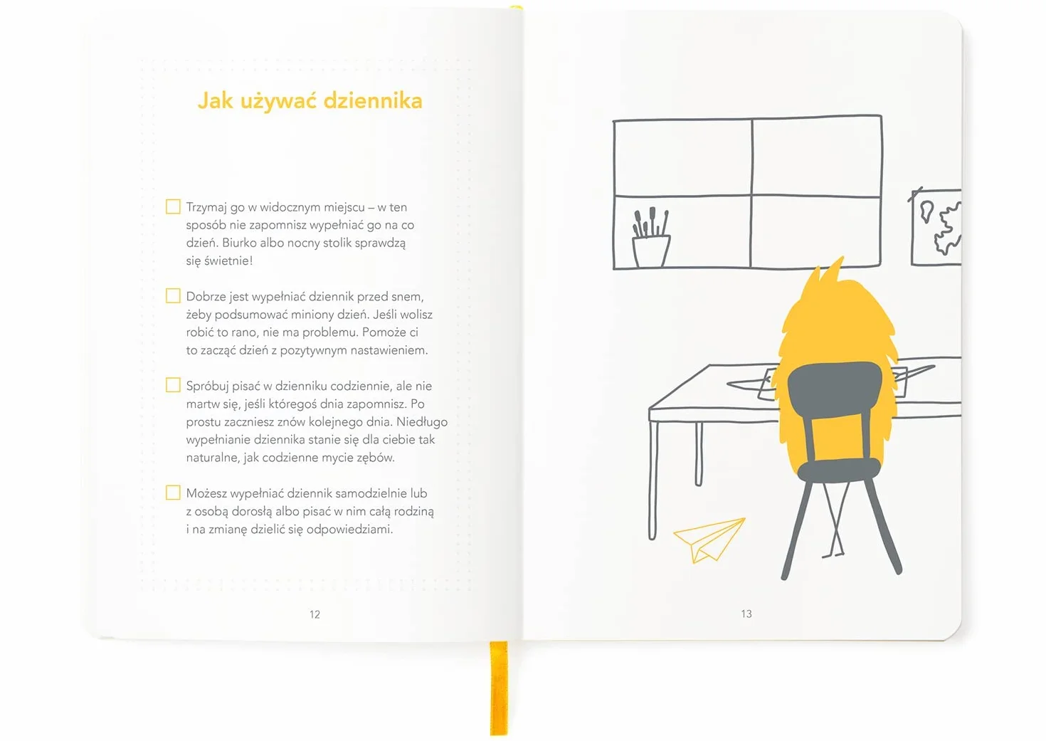 HappySelf Journal - dziennik dla dzieci w wieku 6-12 lat promujÄ…cy szczÄ™Å›cie, rozwijanie pozytywnych nawyków i pielÄ™gnowania umysÅ‚ów [Wydanie polskie]