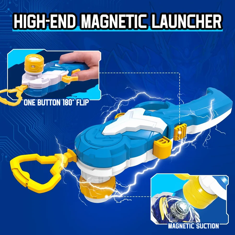 Auldey Infinity Nado V Non-Stop Battle Deluxe, zabawka dla dzieci 5-12 lat, chłopiec, dziewczynka, jeden rozmiar