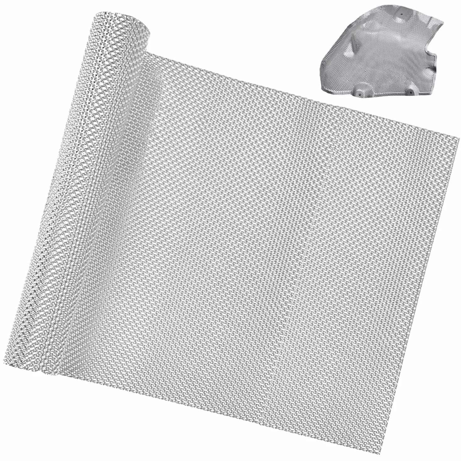 Osłona ciepła wydechowego 40 × 120 cm odporna na korozję i wysoką temperaturę izolacja termiczna
