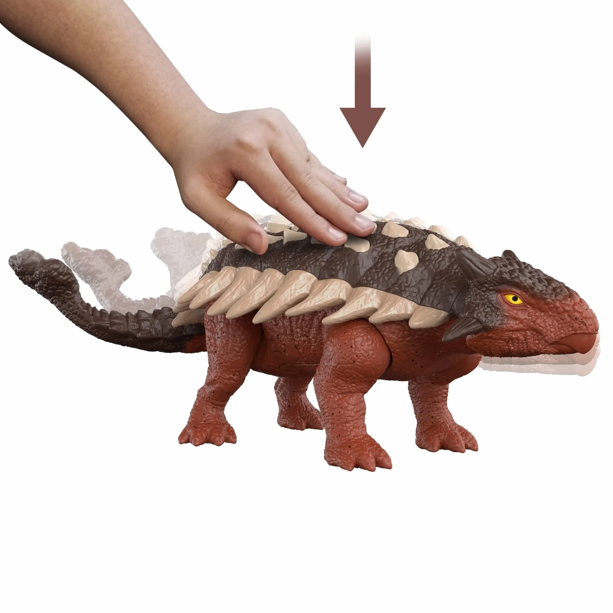 Jurassic World Ankylozaur Dziki ryk Figurka dinozaura HDX36