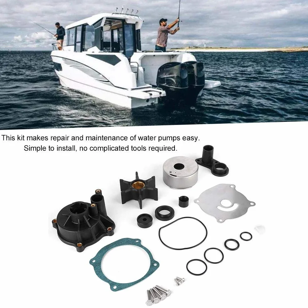 Qiilu Zestaw naprawczy wirnika pompy wody 5001594 Pasuje do Evinrude