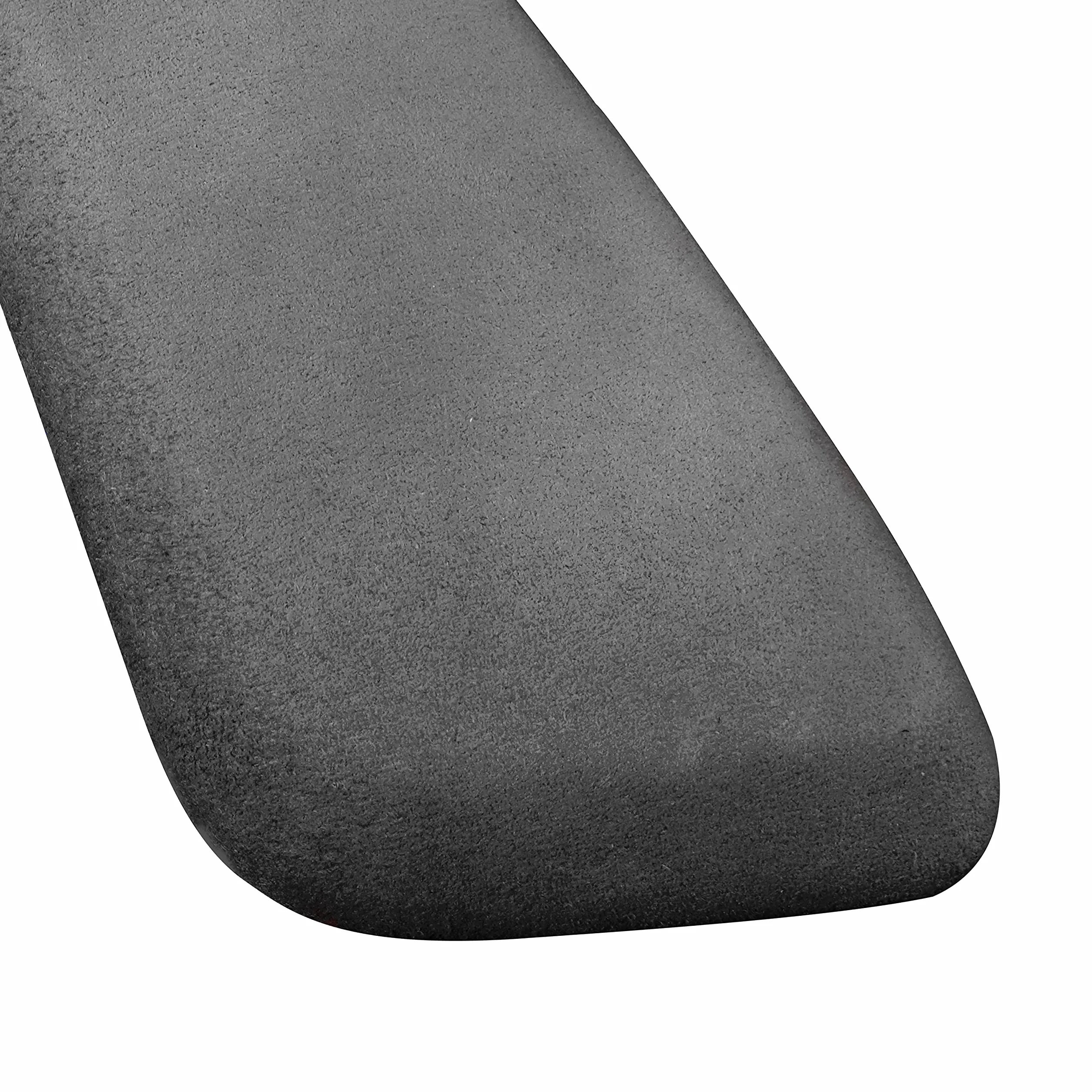 Toworldit Alcantara + ABS klamka na drzwi, podłokietnik, osłona panelu wykończenia, naklejka kompatybilna z BMW serii 1 F20 F21 F22 F23 2012-2019 (czarno-szary)