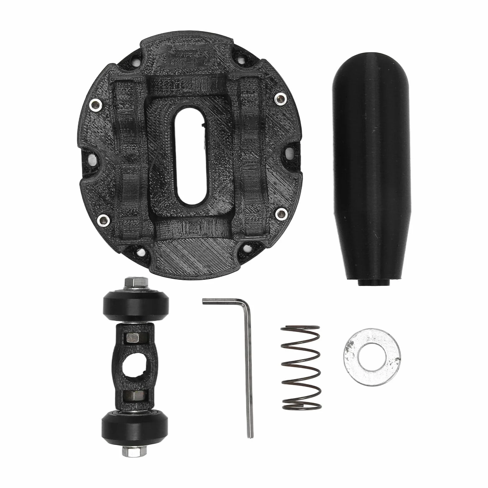 Fabater Mod Sekwencyjnej Zmiany Biegów dla Pokrętło Adaptera USB do Gier Racing Sim, Trwała Płyta Zmiany Biegów ABS, Ulepszenie o Wysokiej Wydajności do Gier RV