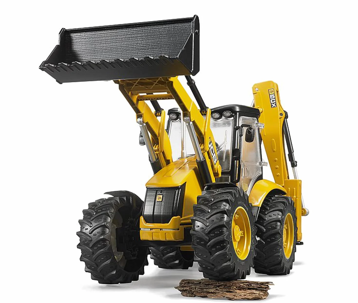 bruder 02454 - Koparka JCB 5CX eco - 1:16 Pojazd budowlany, Plac budowy, Łyżka, Koparka, Robotnik, bworld, Maszyna budowlana, Zabawka
