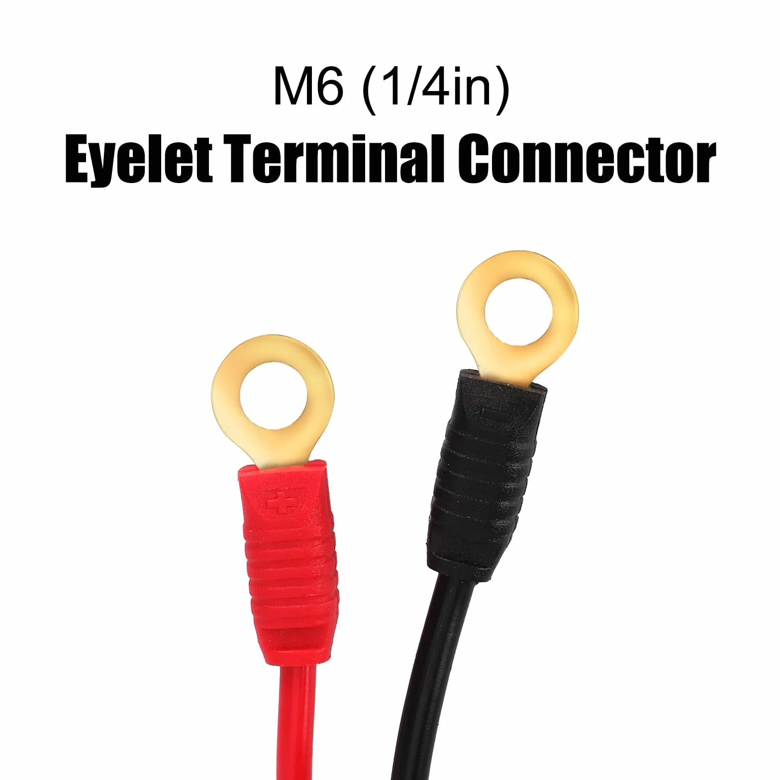 NOCO GC002 X-Connect M6 (1/4 Cala) Wiązki Przewodów Ładowania Podtrzymującego Kompatybilne Złącze Zaciskowe z Oczkiem