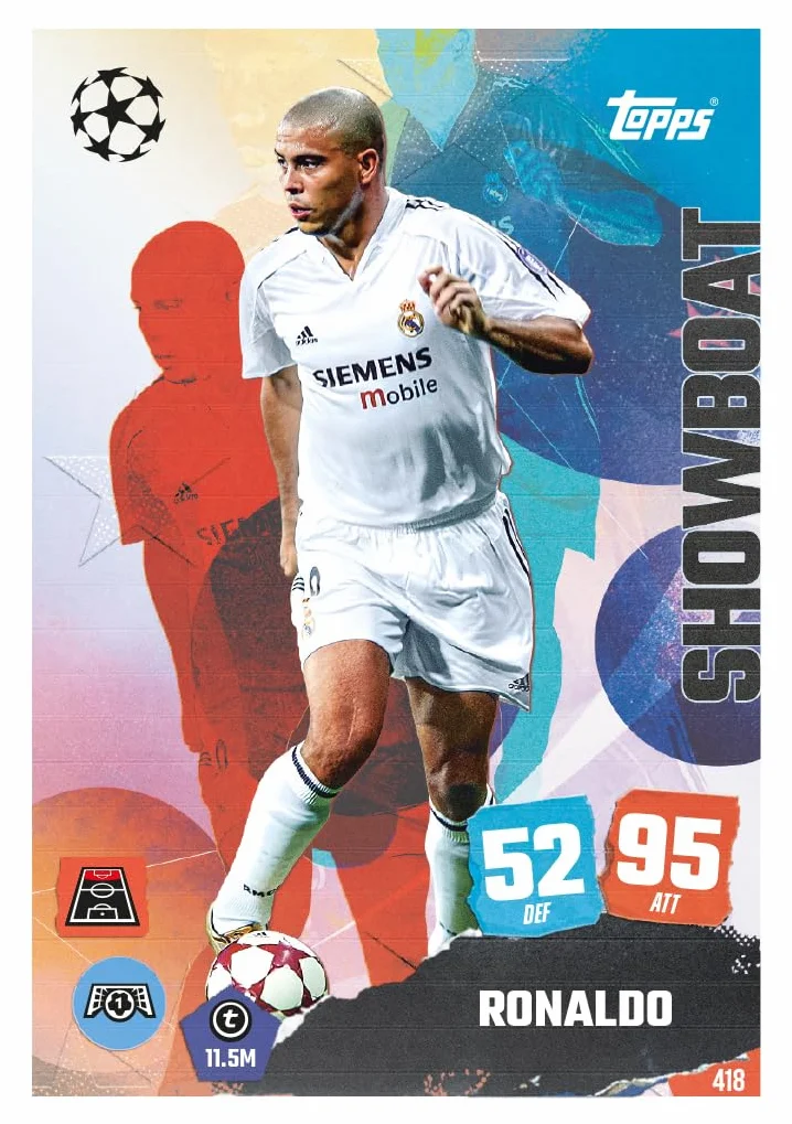 Topps UCC Match Attax 2025/26 – Mega Tin – Warriors – zawiera 45 kart Match Attax Plus 3 ekskluzywne karty Gladiators LE.