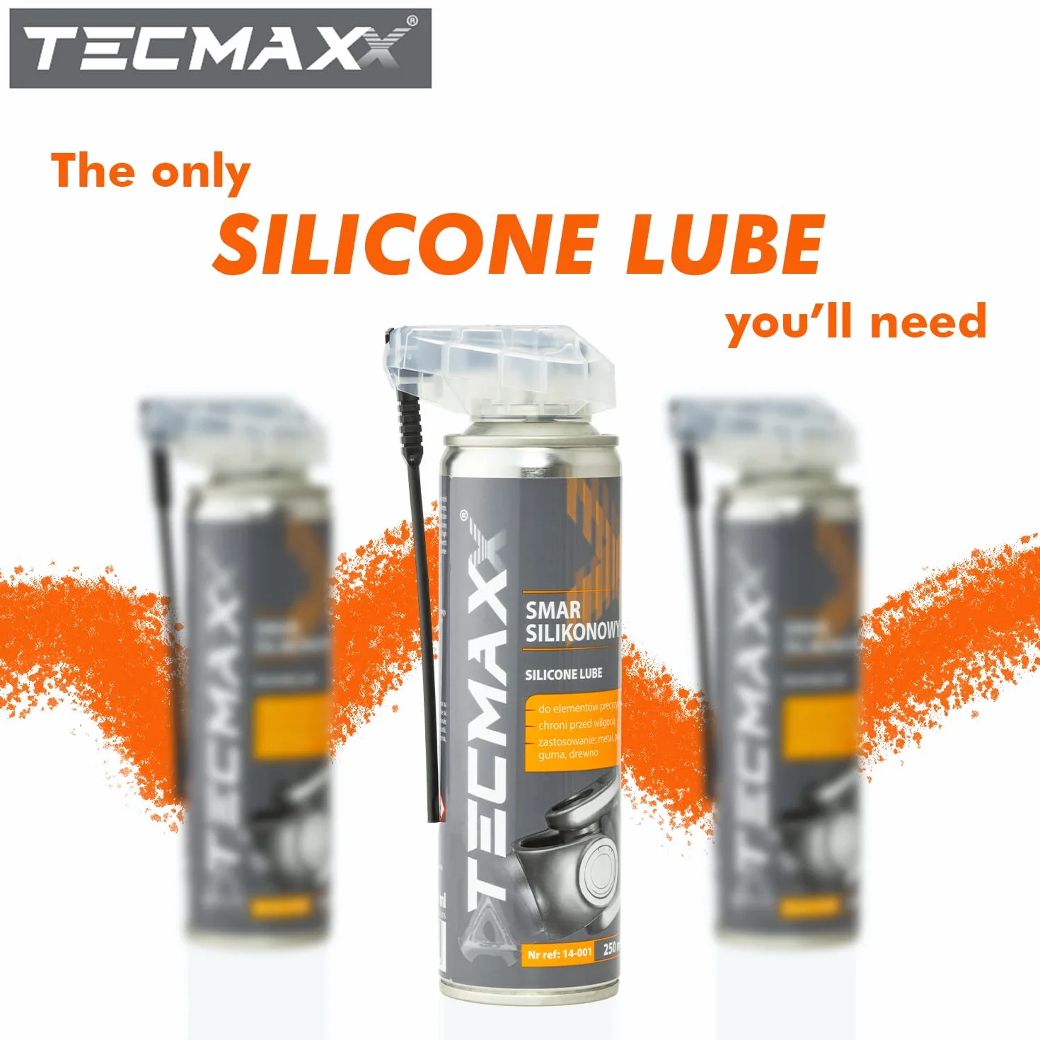 TECMAXX Smar silikonowy 250 ml z aplikatorem