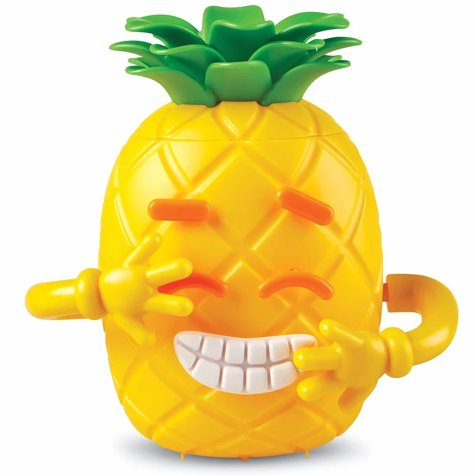 Learning Resources Big Feelings Pineapple Spo?eczna Nauka Emocjonalna Zabawka 30-Kawałek Zestaw, żółty