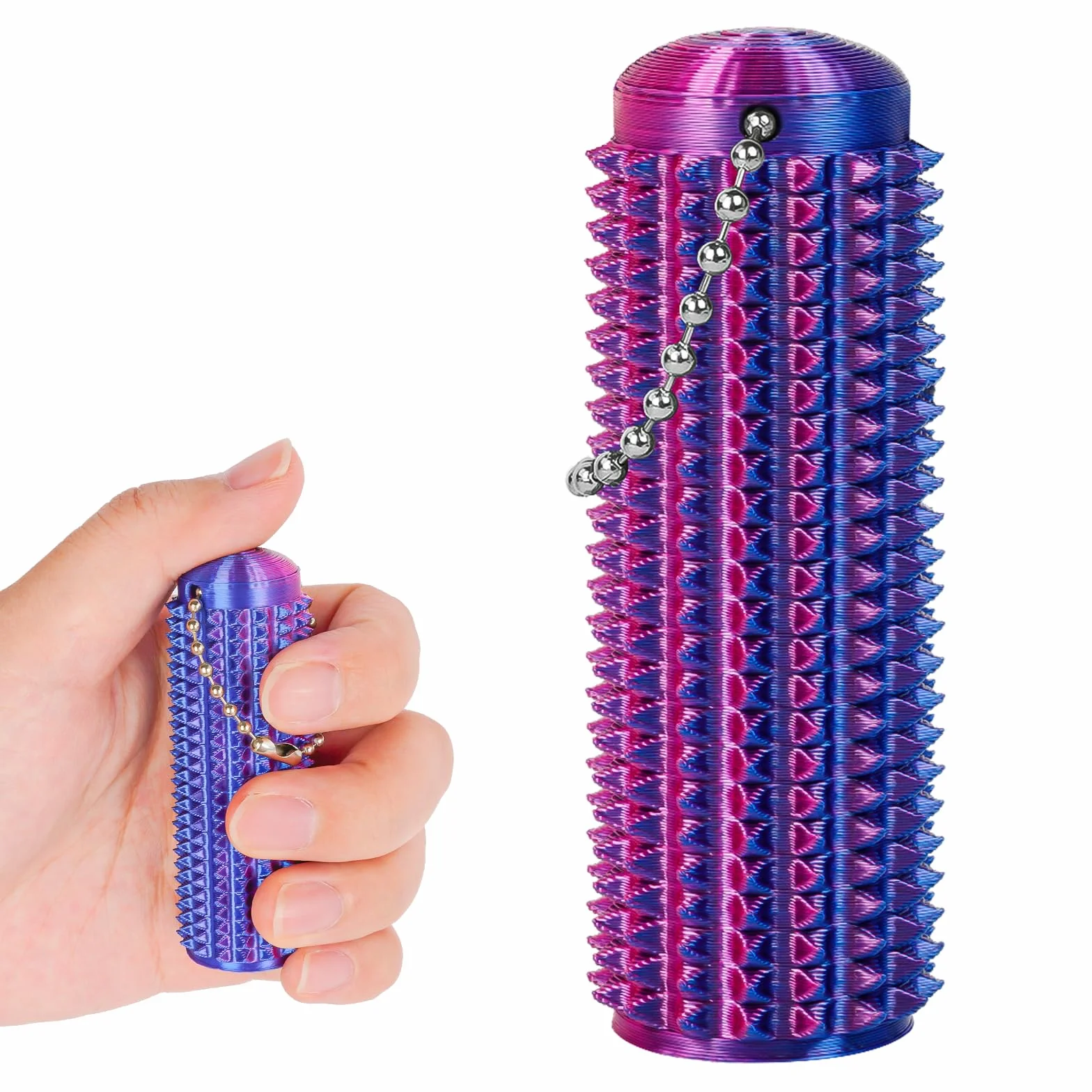Ainiv Little Ouchies Pain Fidget，Zabawka Sensoryczna dla Dorosłych，3D Nadrukiem Brelok z Kolcami，Mini Zabawka Fidget do redukcji stresu, koncentracji, łagodzenia, lęku, prezent dla przyjaciół