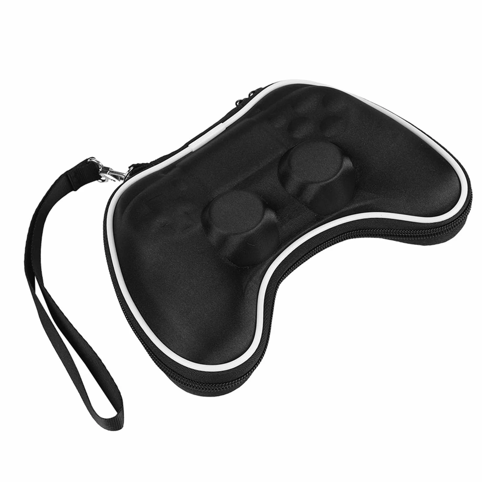 Odporna na Wstrząsy Torba Podróżna Przenośna pamięć Masowa do Kontrolera 4 Gamepad Czarne Akcesoria do Gier Wideo