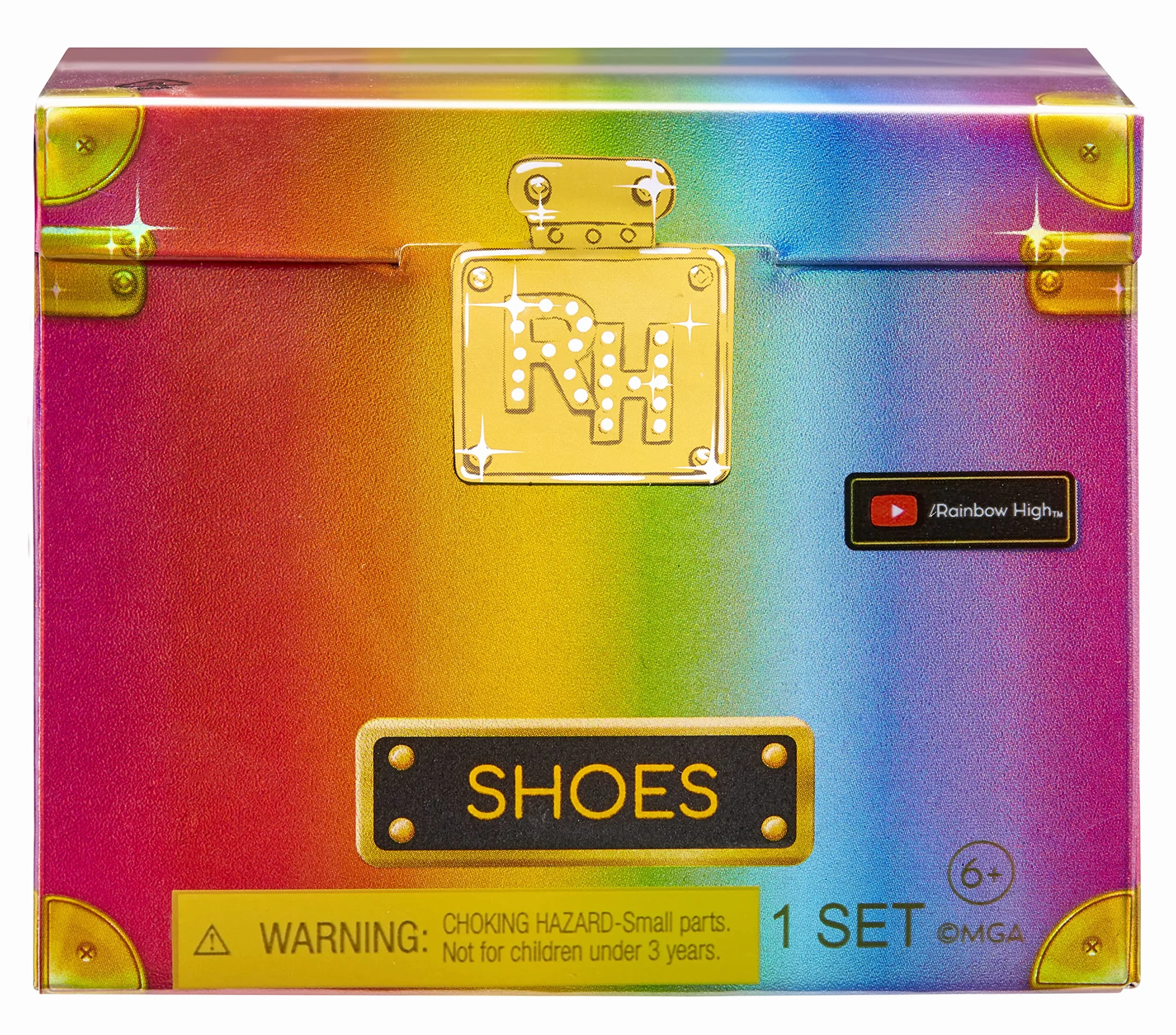 Rainbow High Mini Accessories Studio Shoes - ASSORTMENT - 25+ kolekcjonerskich par - zawiera 1 wysokiej klasy akcesorium - Dla Dzieci i Kolekcjonerów w Wieku 6+