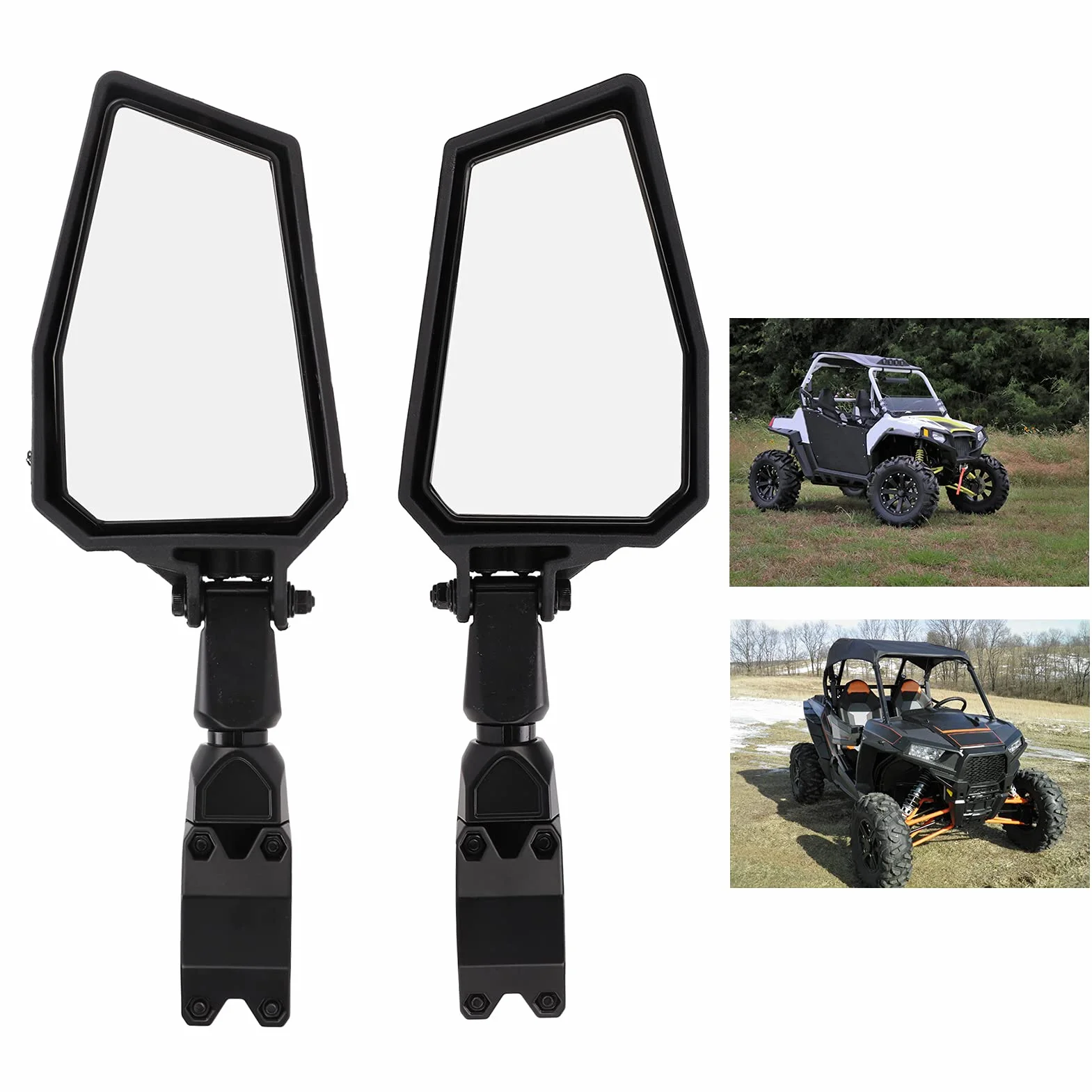 Wide Angle All Terrain Beach Bike Mirror 1.75" Reflektor montażowy
