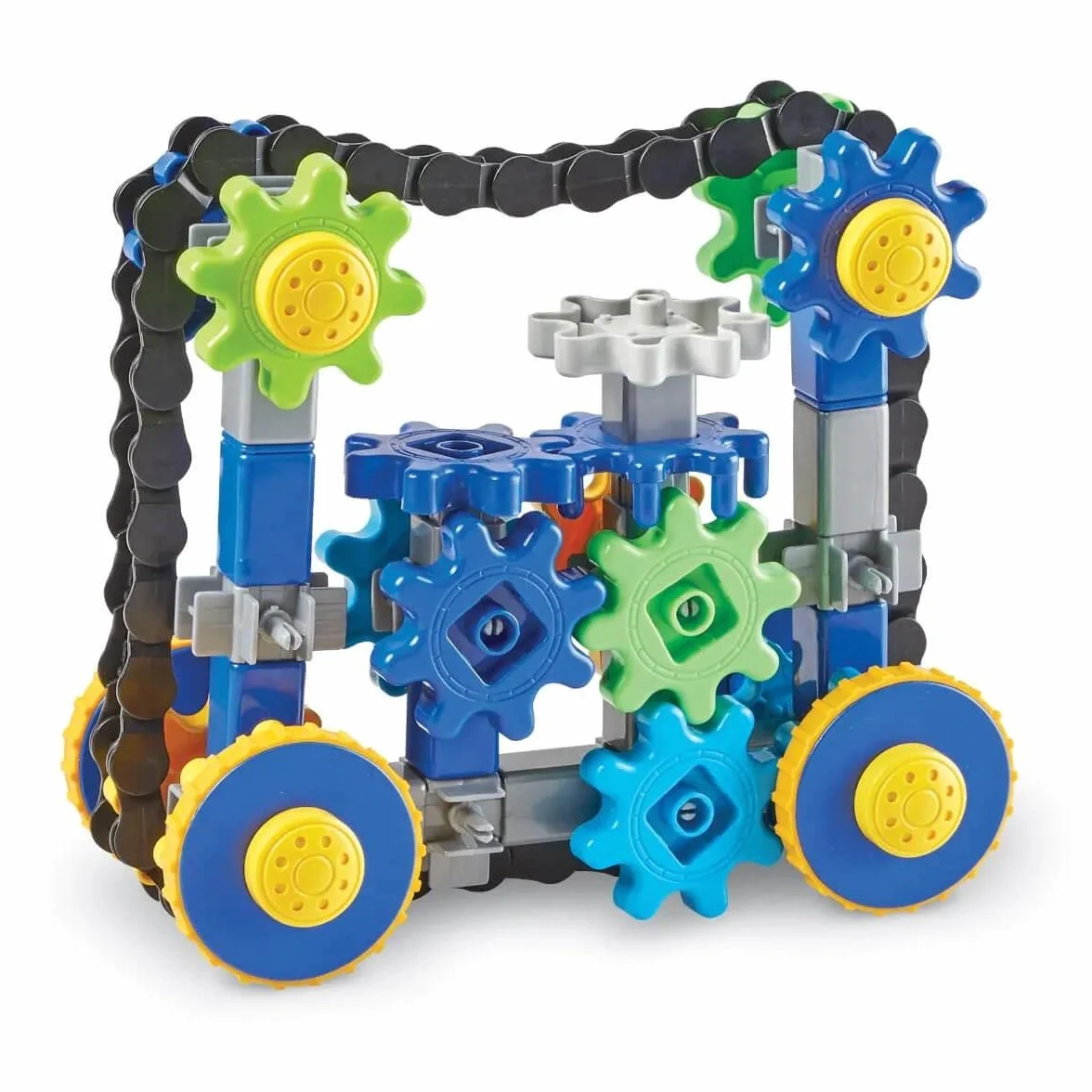 Learning Resources Gears! Gears! Gears! Treadmobiles Budynek 108-Kawałek Zestaw