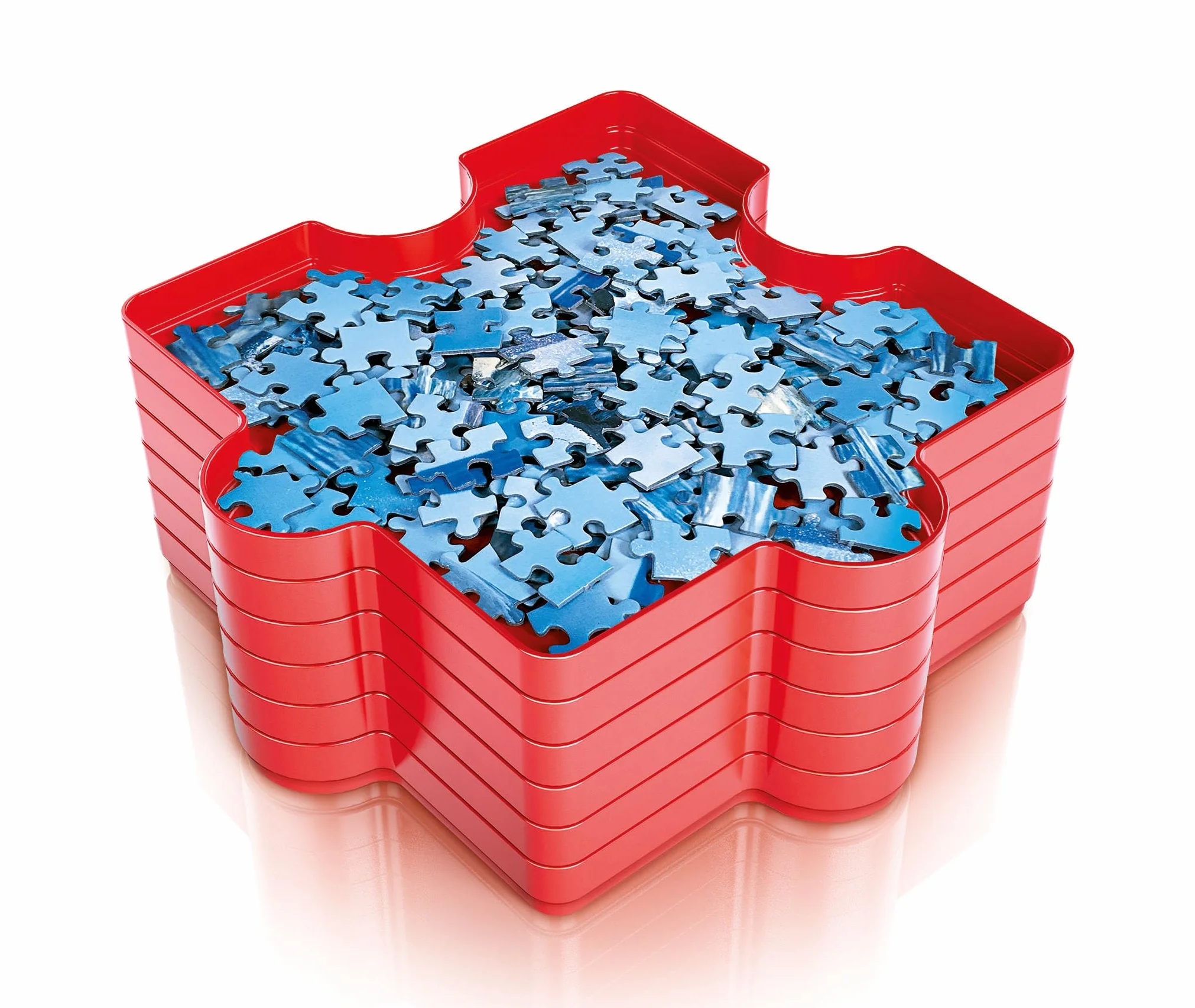Clementoni Sorter Puzzli, Wielokolorowy, 6 Elementów