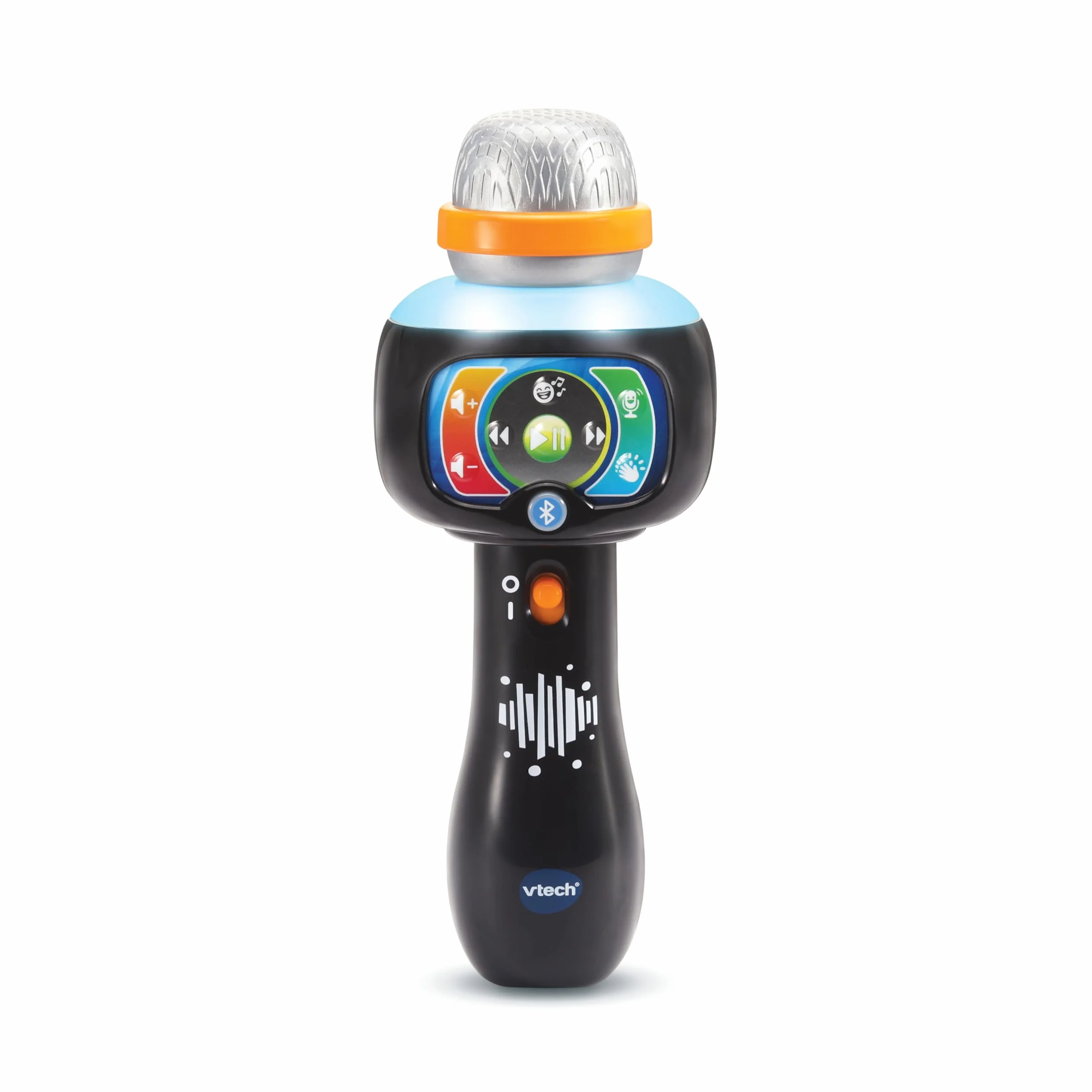 VTech - Super Micro Magic'Fun, mikro-zabawka, mikro-dzieci, karaoke - 2/5 lat - wersja FR, czarny/szary, 551005