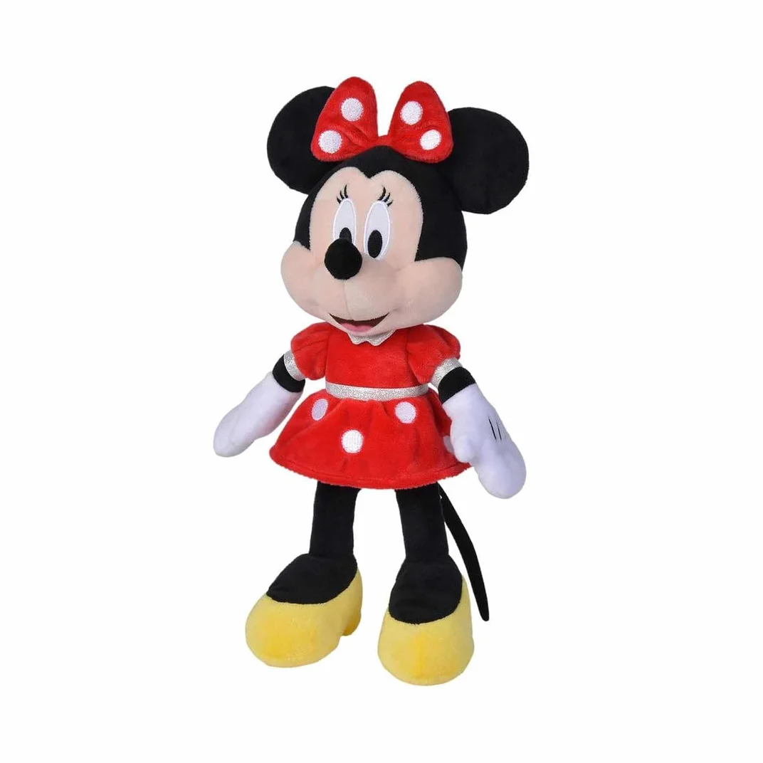 Disney - Minnie, 35 cm, czarny, czerwony, żółty, pluszowy, od 0 miesięcy