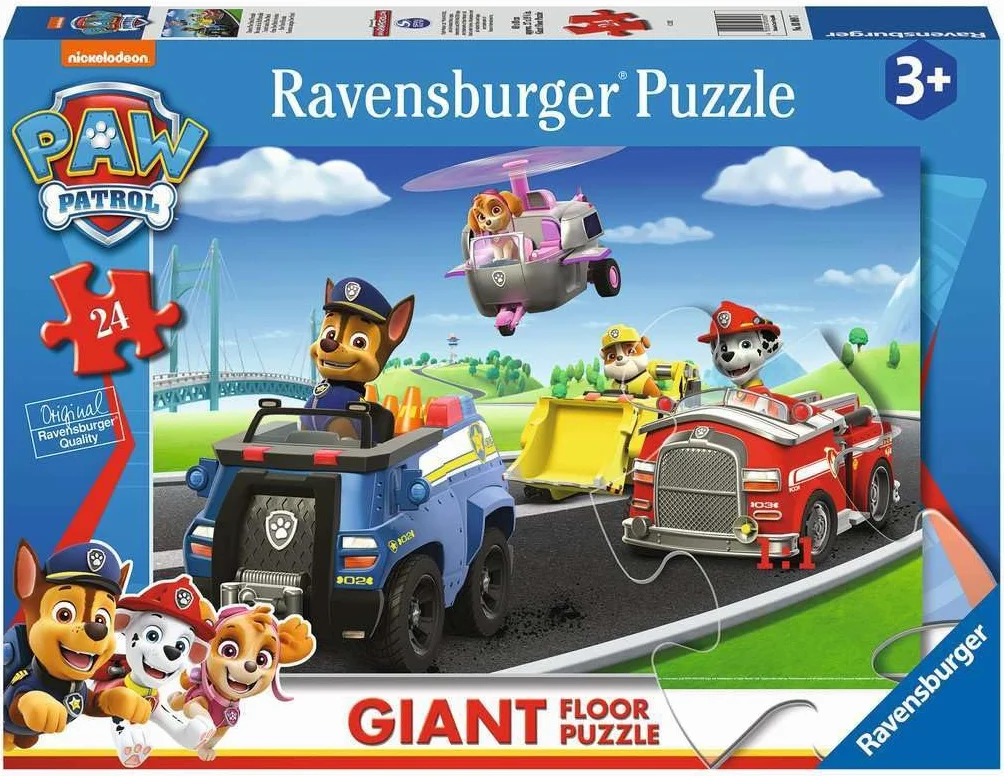Puzzle dla dzieci 2D: Psi Patrol Giant 24 elementy