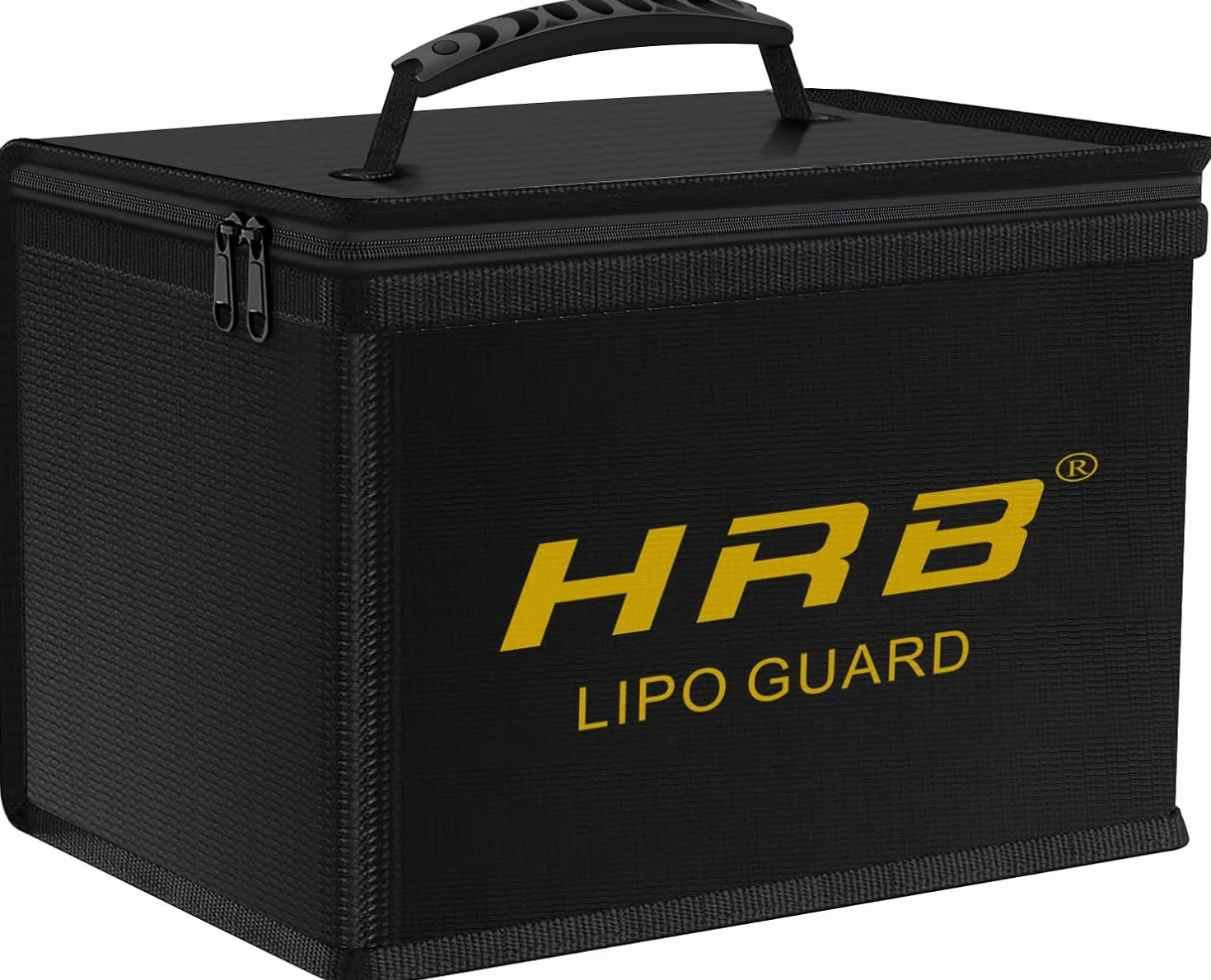 HRB Lipo Bag ognioodporna i przeciwwybuchowa bezpieczna torba na baterie Lipo, ulepszony materiał wysokiej jakości, pudełko bezpieczeństwa o dużej pojemności do ładowania i przechowywania akumulatorów