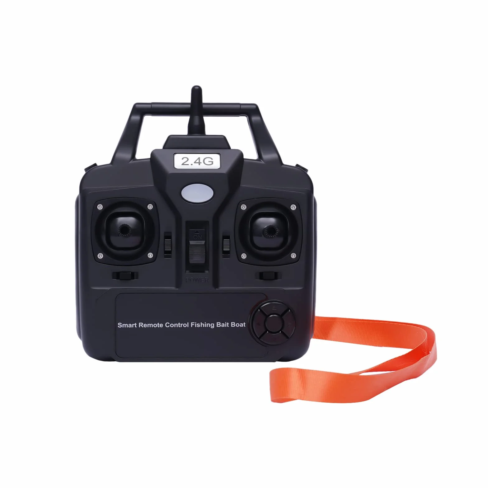 Łódź karmowa Rc łódź przynęta wędkarska, z pilotem zdalnego sterowania, czarna 7,4 V, 5200 mAh