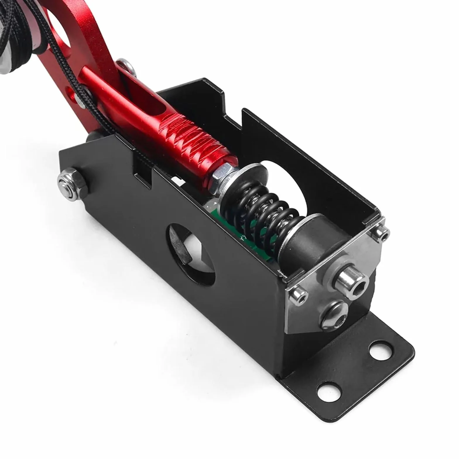 Dźwignia Hamulca Ręcznego płyta do hamulca ręczne Hamulec ręczny SIM USB do gier wyścigowych G25/27/29 T500 Fanatecosw Dirt Rally ze stałym uchwytem BX102129 Hydrauliczny hamulec ręczny(Blue)