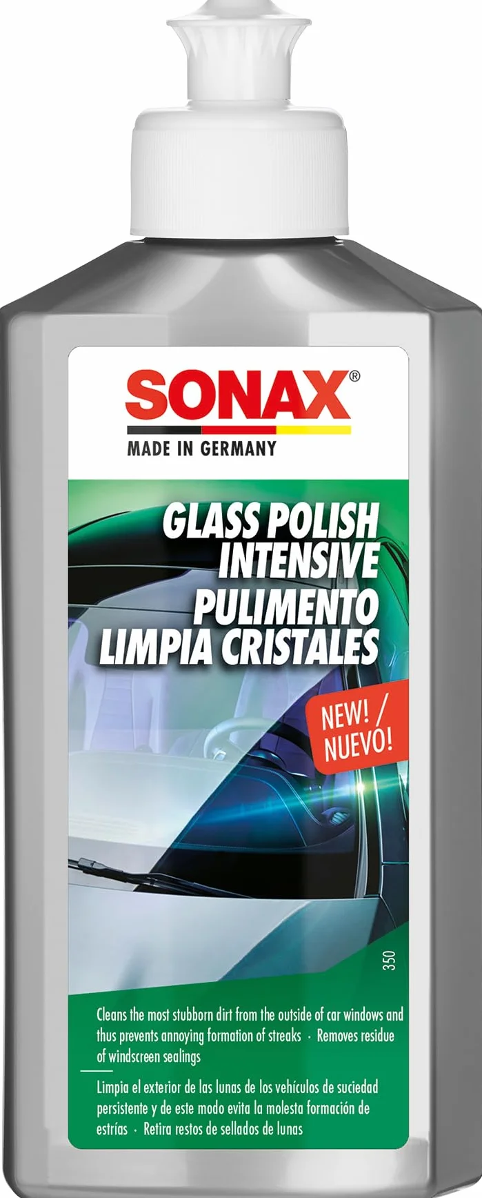 SONAX Intensywna politura do szyb 250 ml