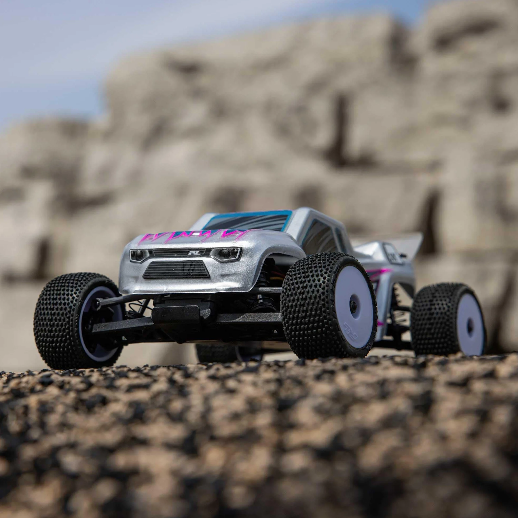LOS-1392T2 Losi 1/28 Micro-T 2S 2WD RTR Stadion Truck (bateria i ładowarka w zestawie