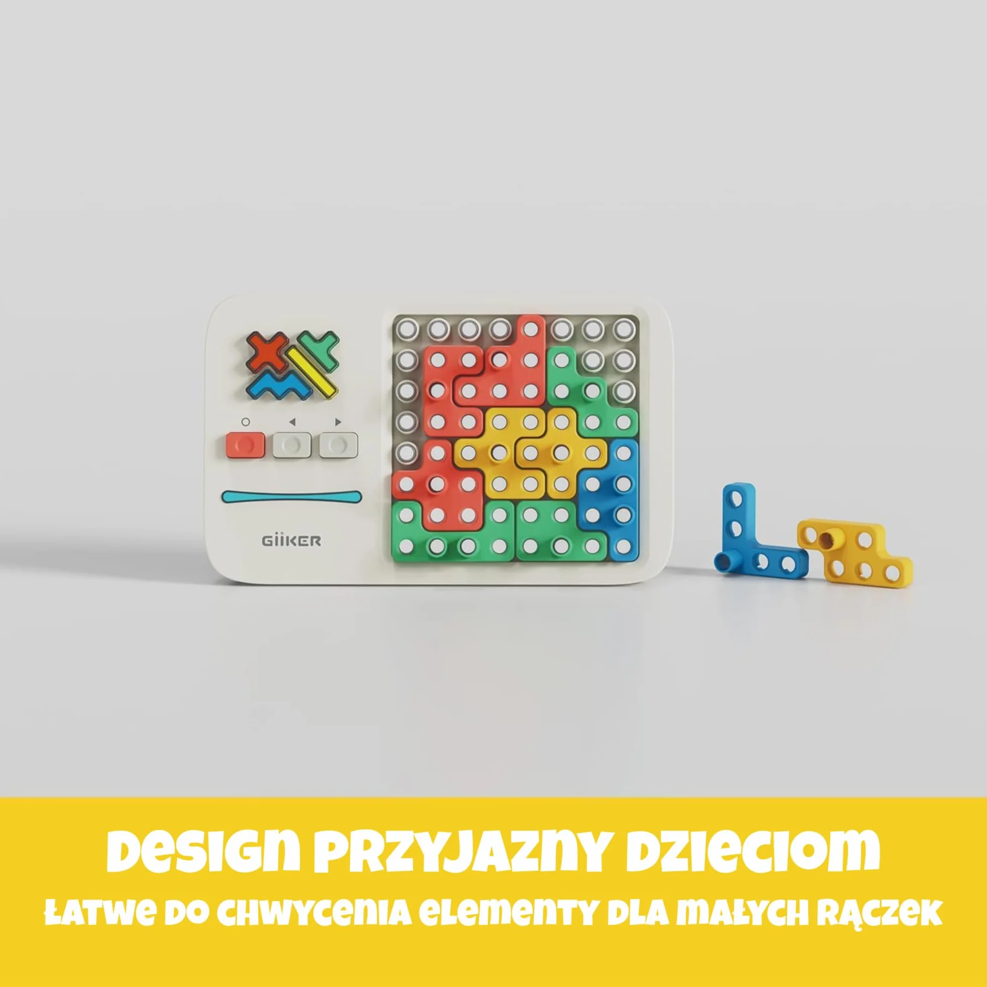 GIIKER Super Blocks Puzzle Gry - Gra logiczna - Gra podróżna