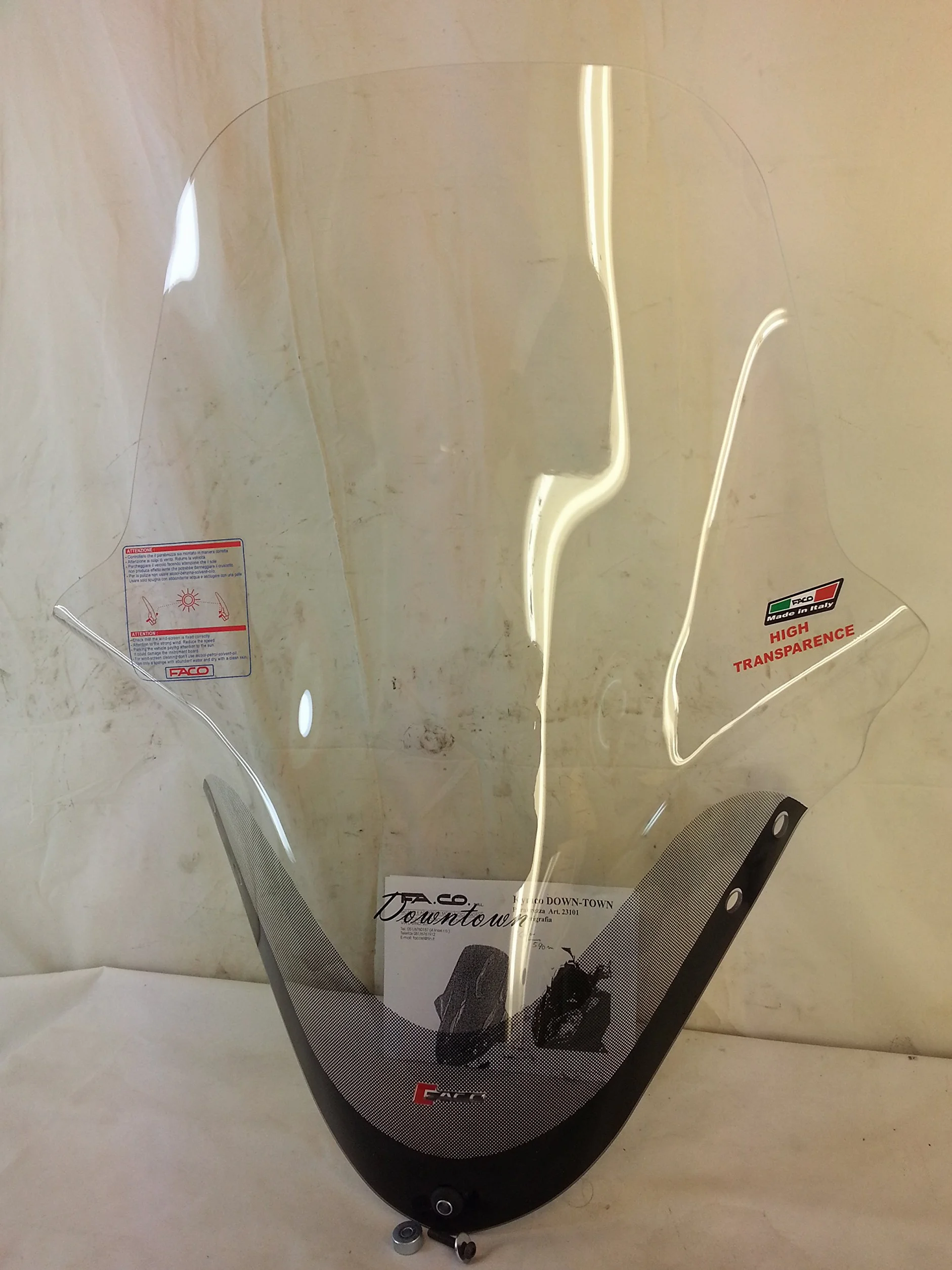 SZYBKA KYMCO DOWN-TOWN ART.23101 (SUPER DINK)